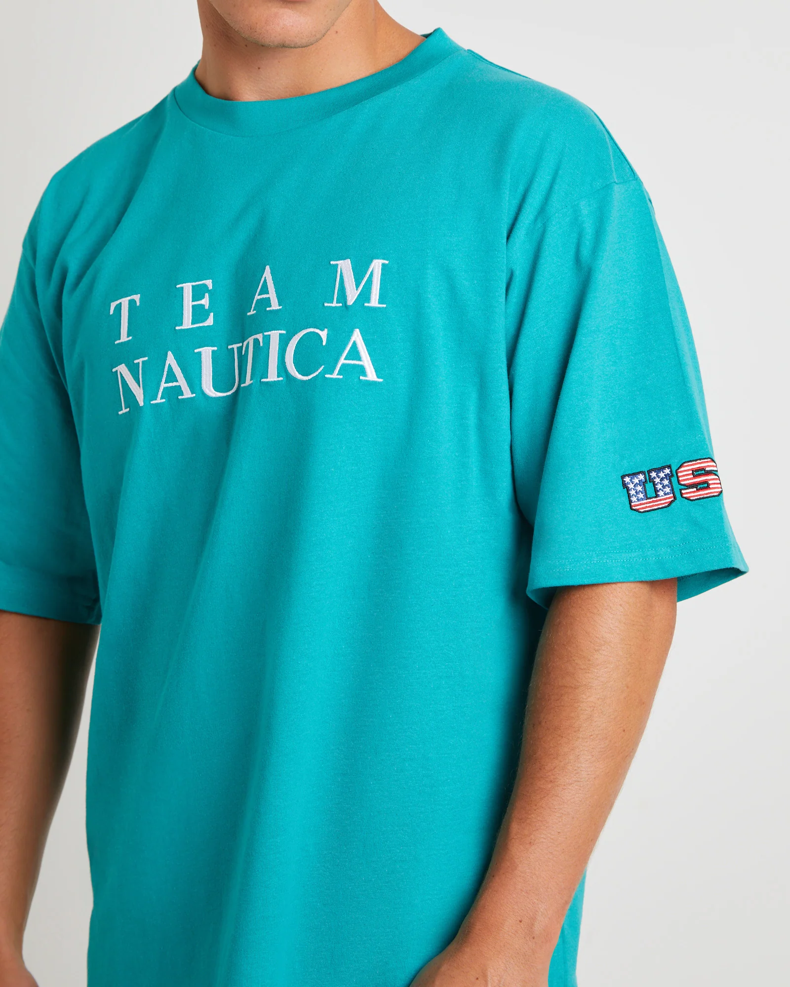 Trela Short Sleeve T-Shirt in Green - Image 5