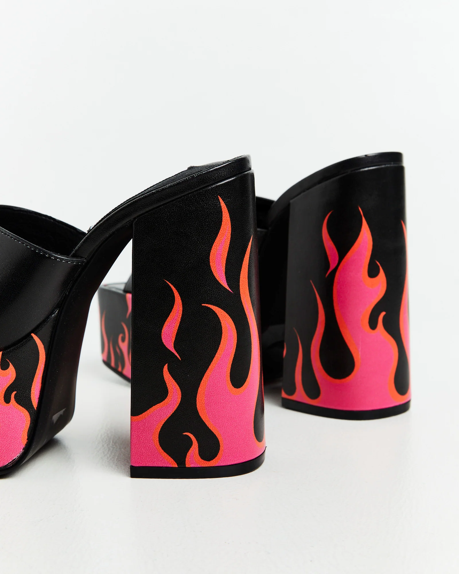 Trixie Heels Black Fuscia - Image 6