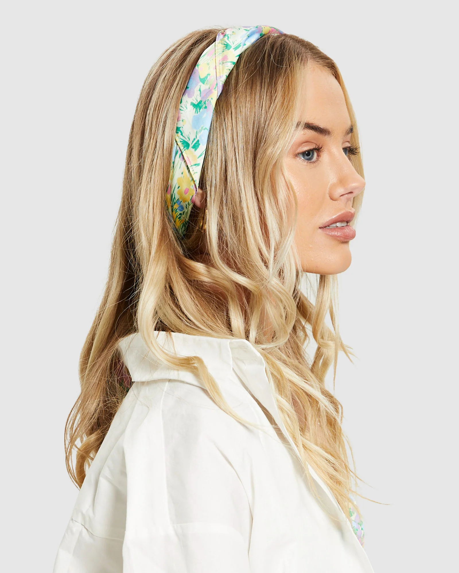 Tropicana Silky Head Scarf Floral - Image 5