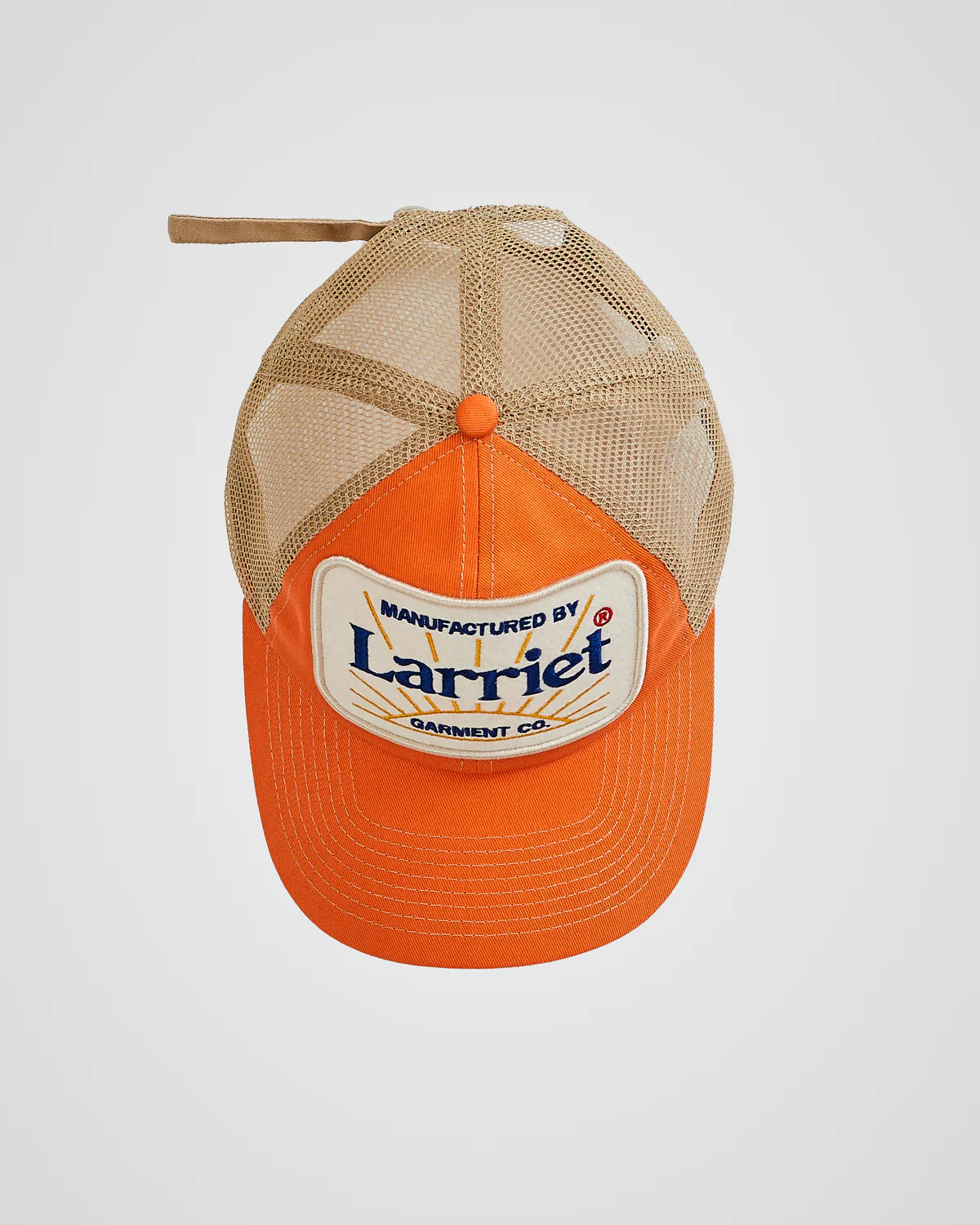 Trucker Cap in Orange - Image 3