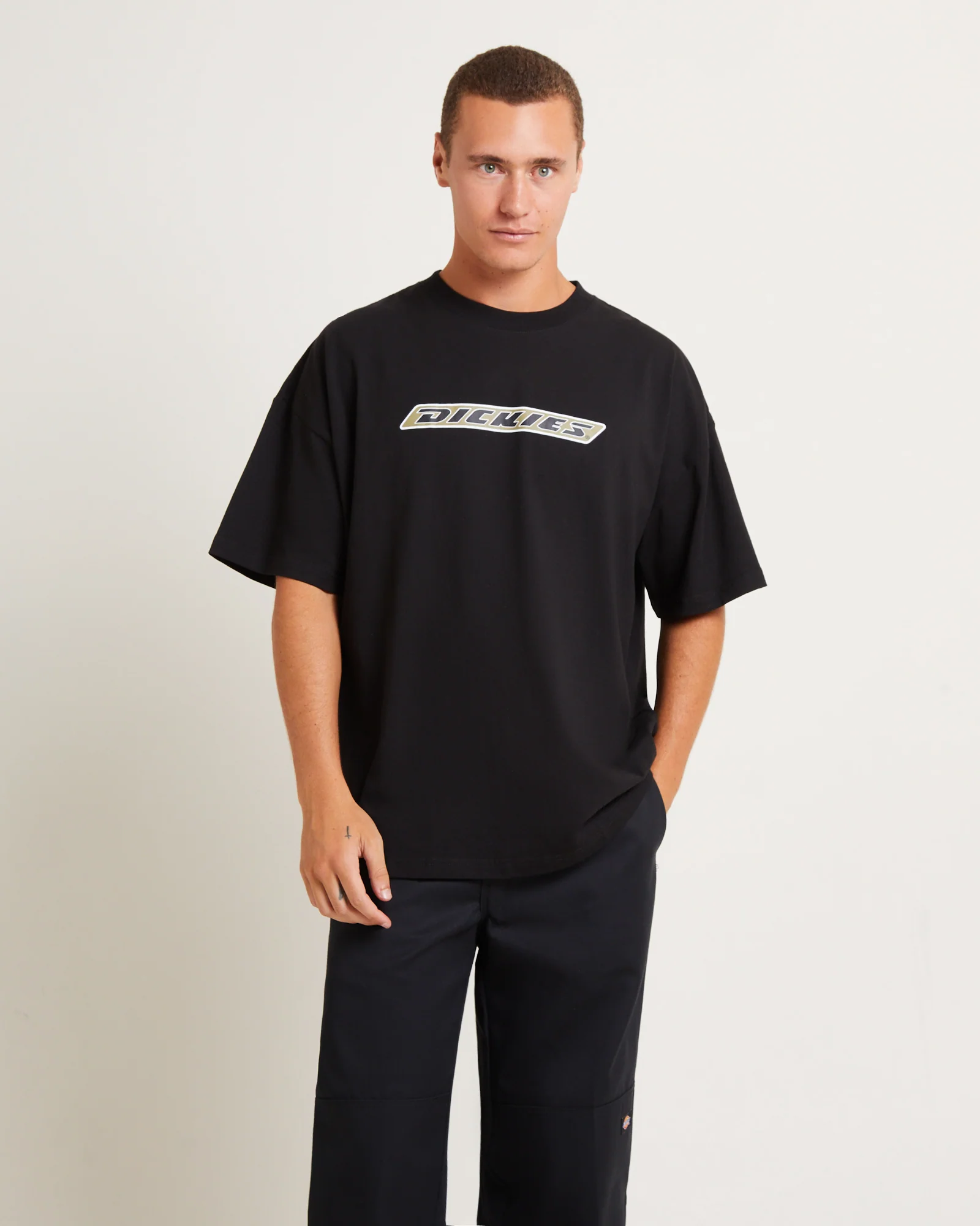 Truckin 330 Short Sleeve T-Shirt in Black - Image 2