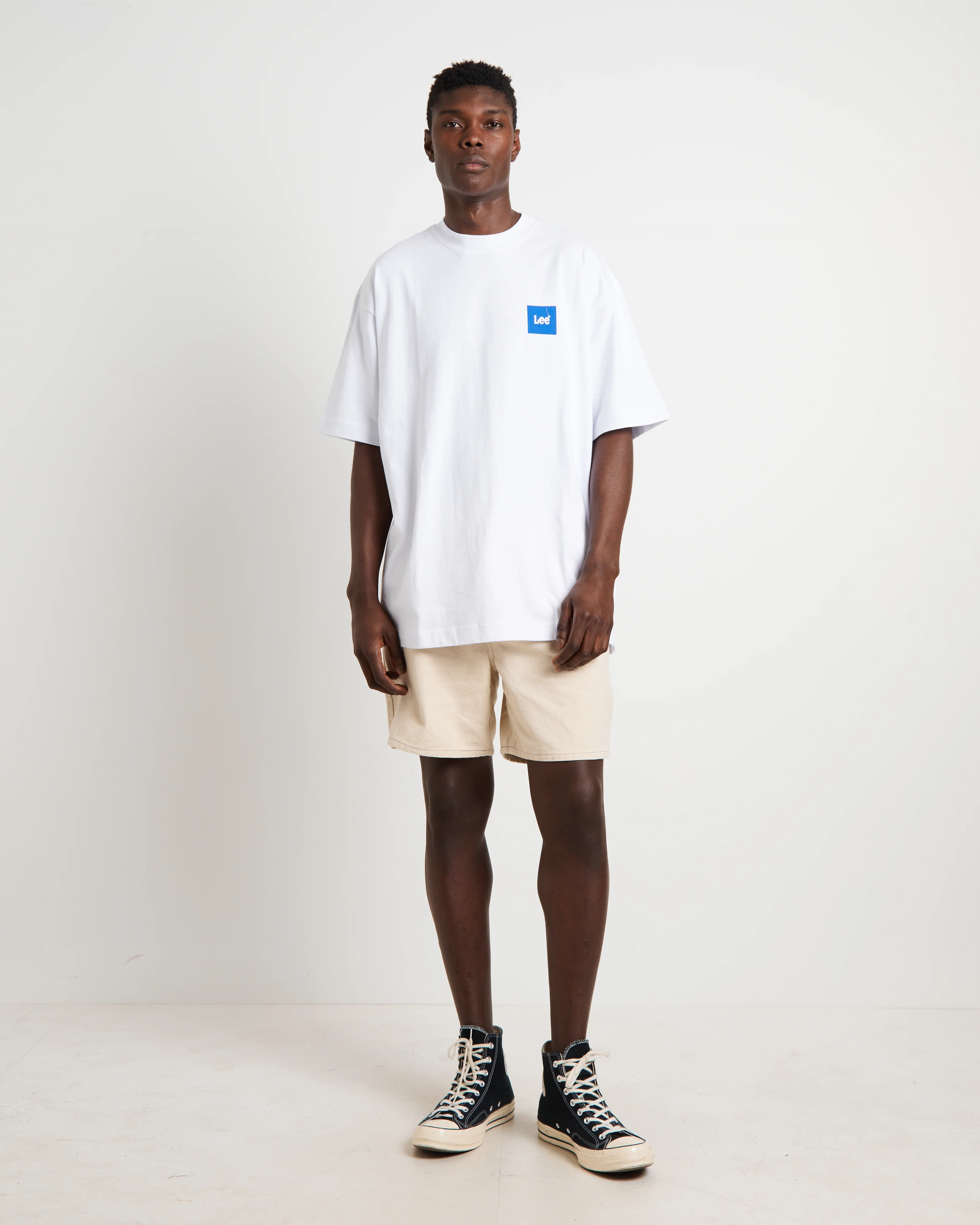 Twitch Boxed Short Sleeve T-Shirt in White - Image 3