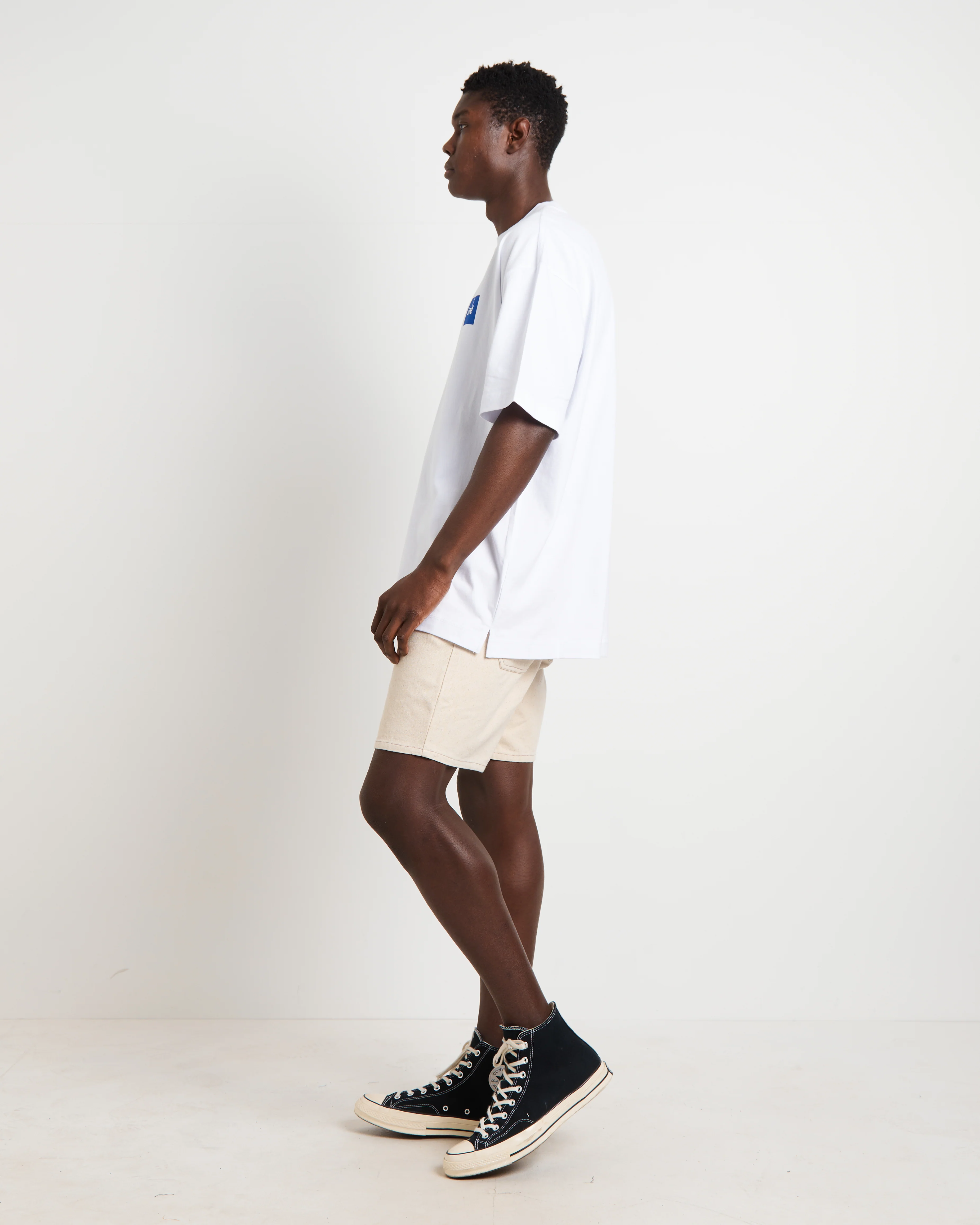 Twitch Boxed Short Sleeve T-Shirt in White - Image 4