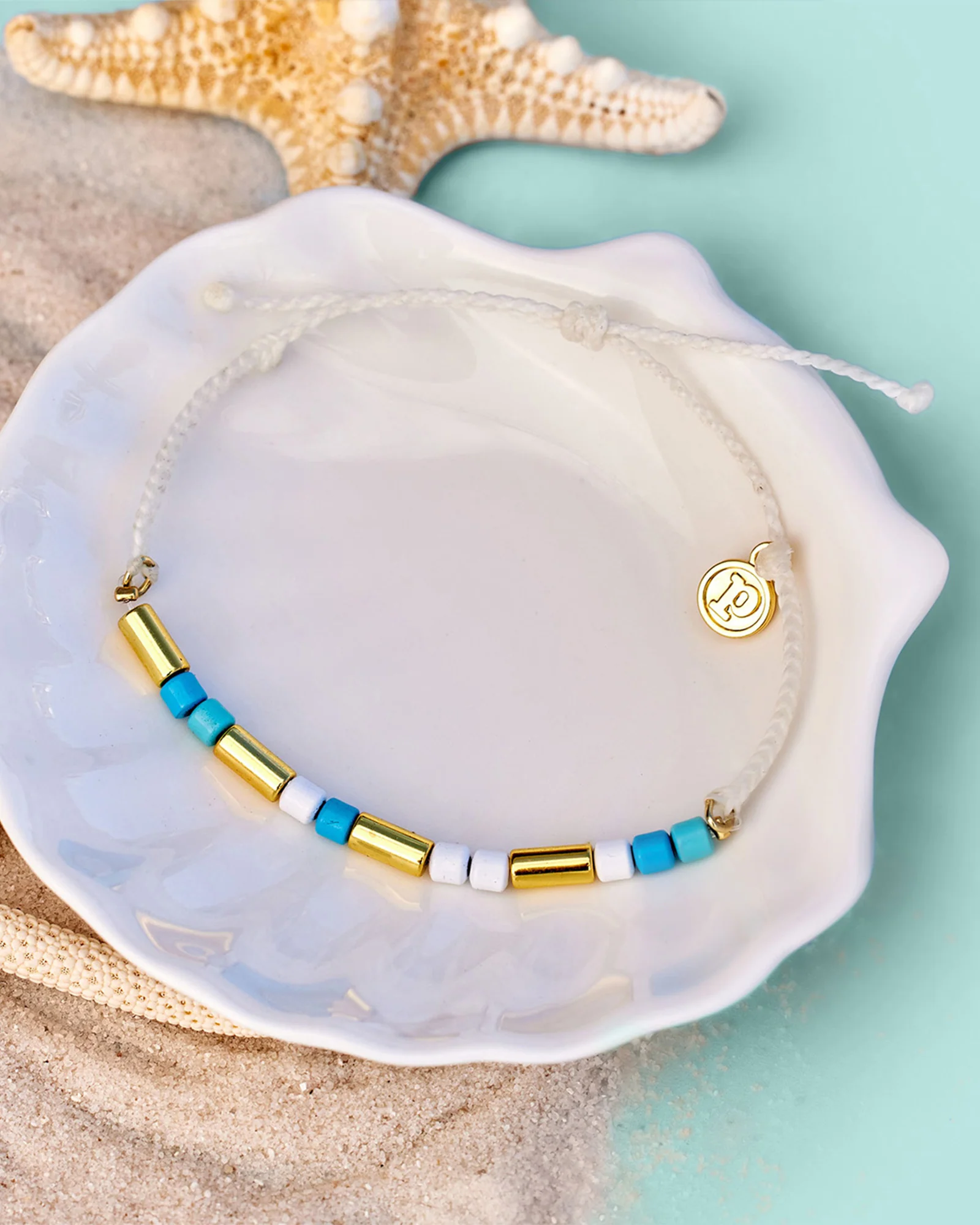 Undertow Enamel Bead Charm Bracelet - Image 3