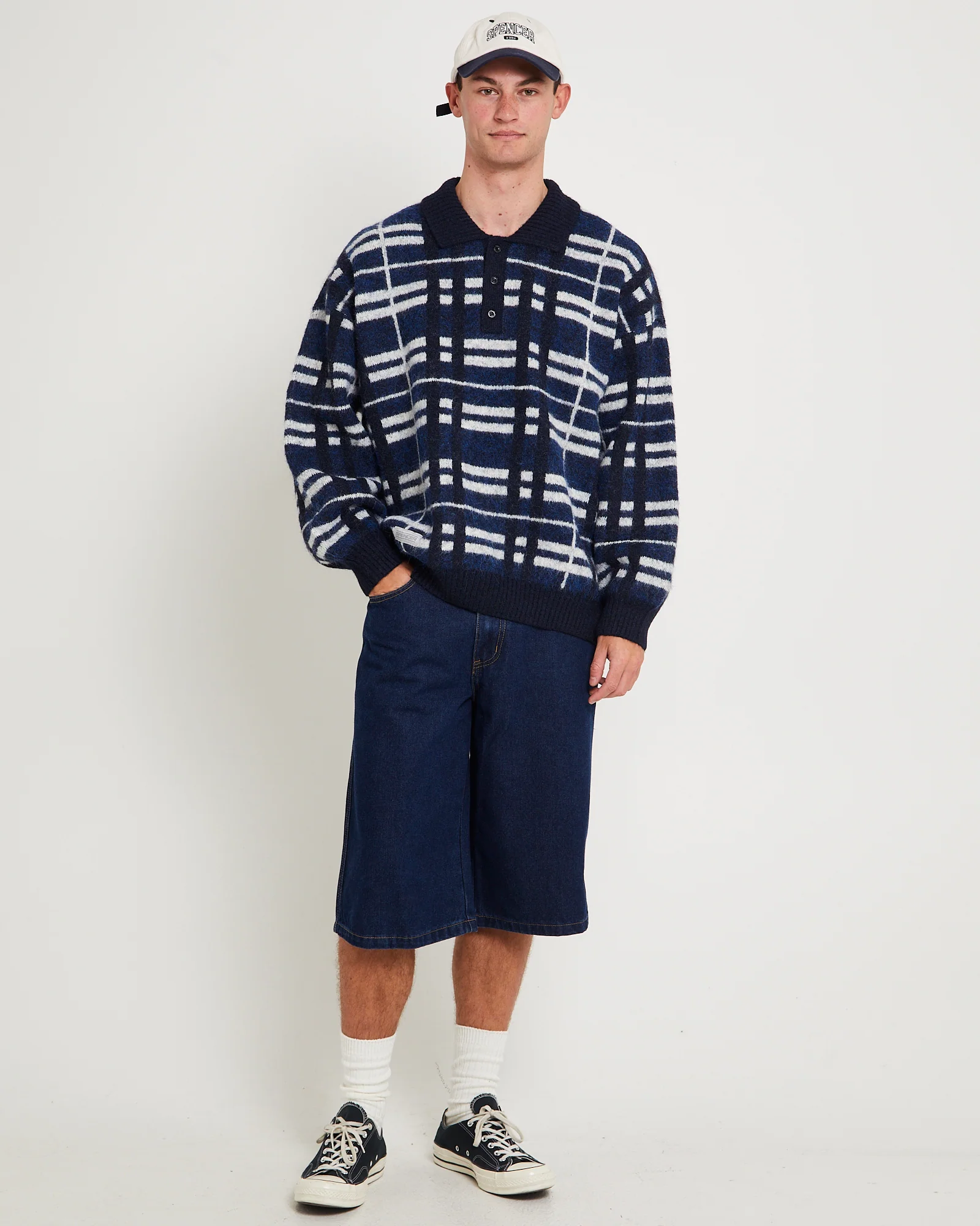 Union Knit Polo Jumper - Image 3