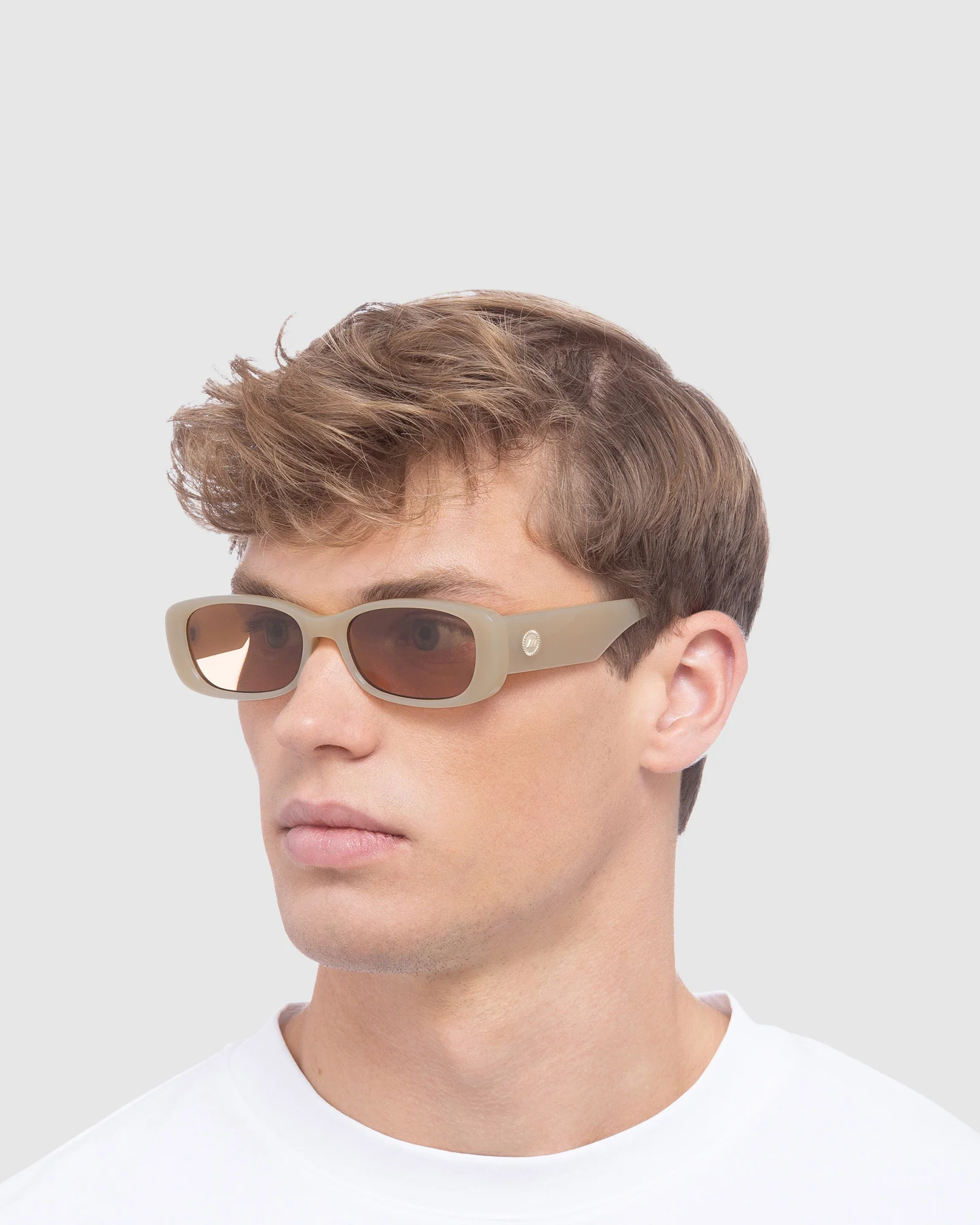 Unreal Sunglasses Latte/Light Brown - Image 8