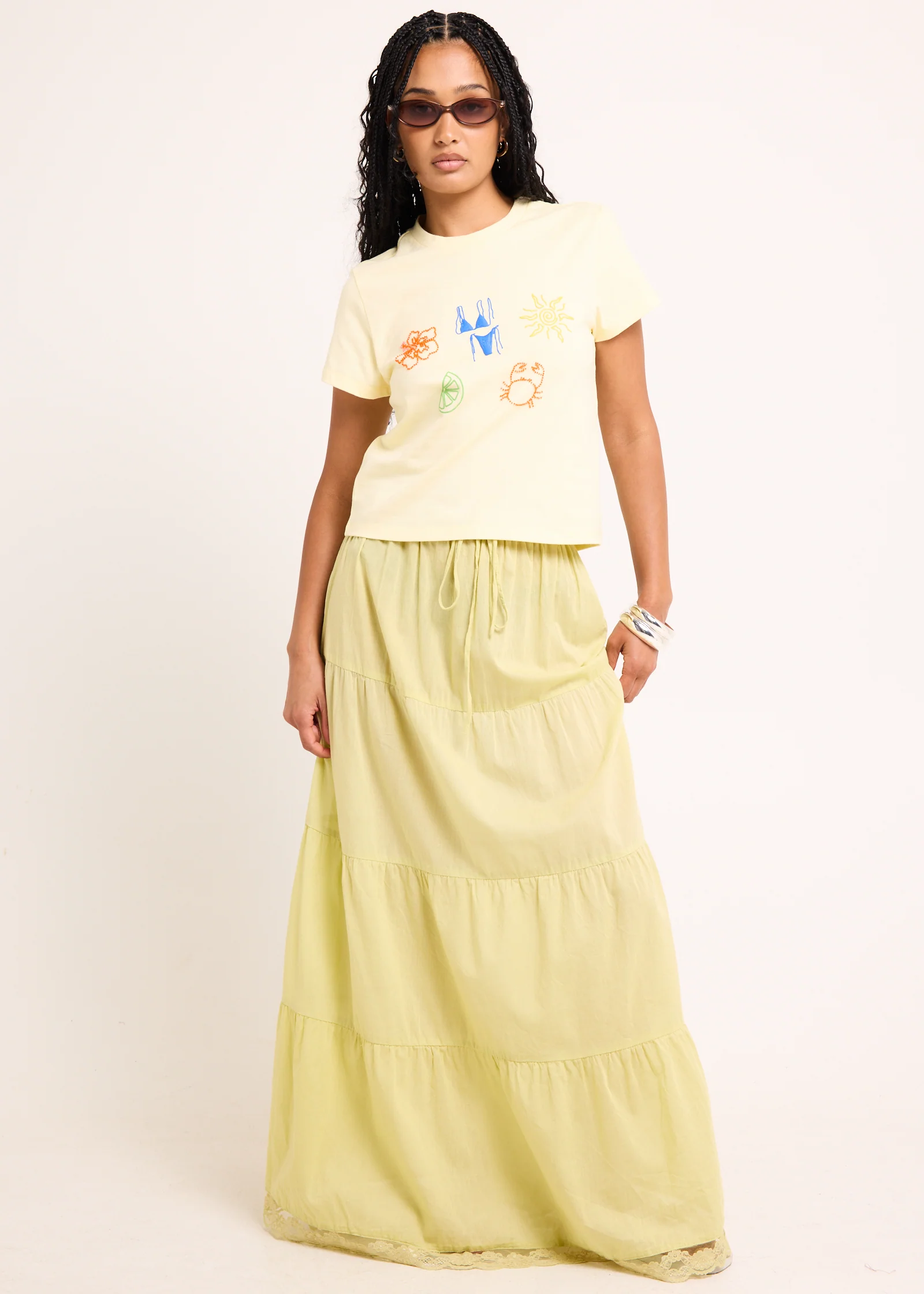 Vacation Beaded Baby Tee - Image 3
