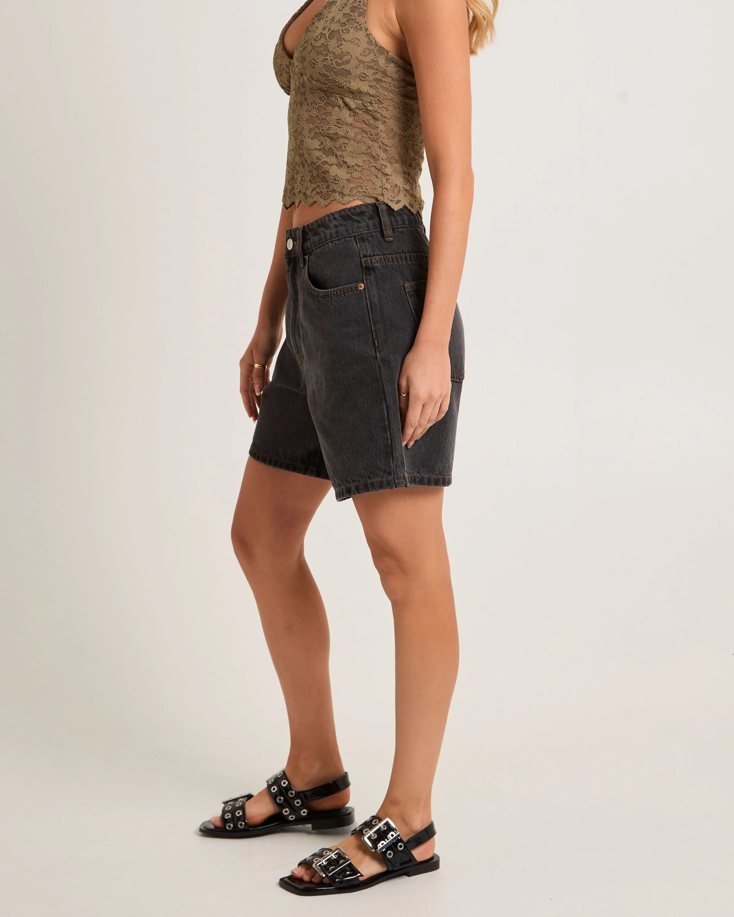 Vahli Denim Jorts - Image 4
