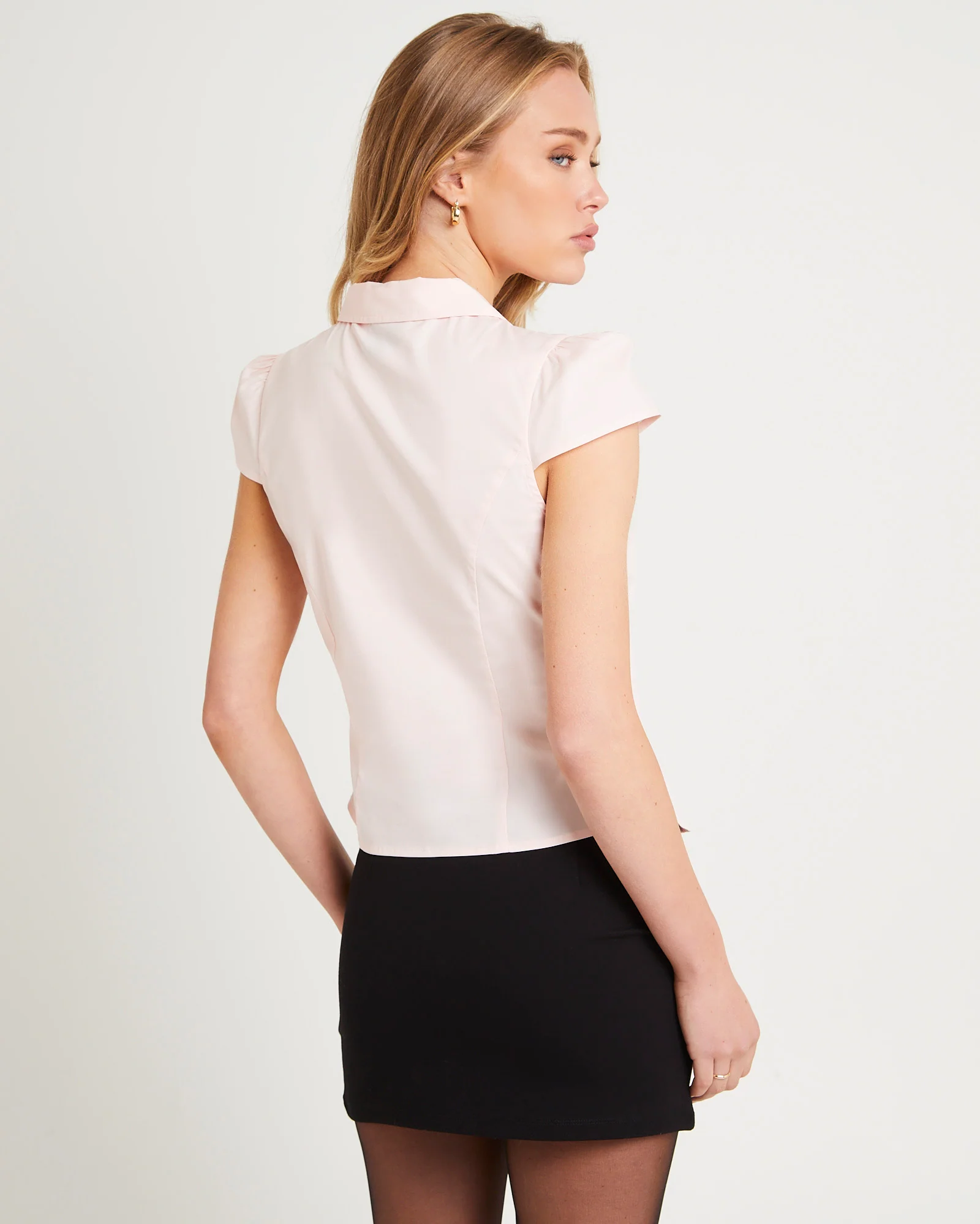 Valeria Keyhole Shirt - Image 4