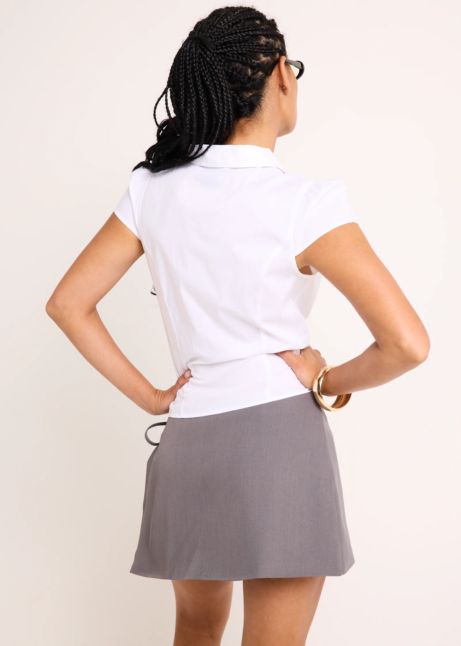 Valeria Keyhole Shirt - Image 3
