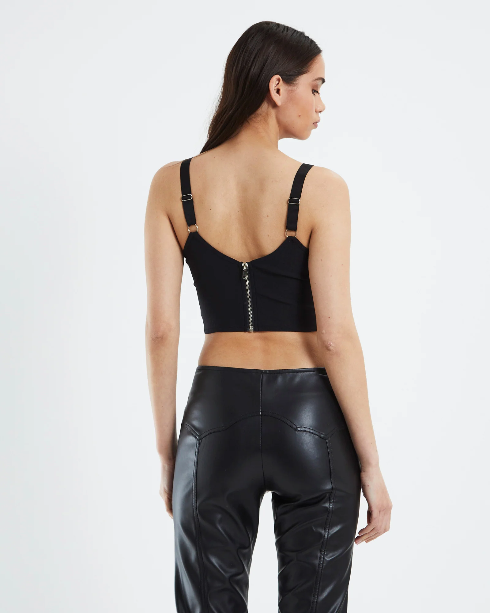 Valerie Cut Out Corset Black - Image 3
