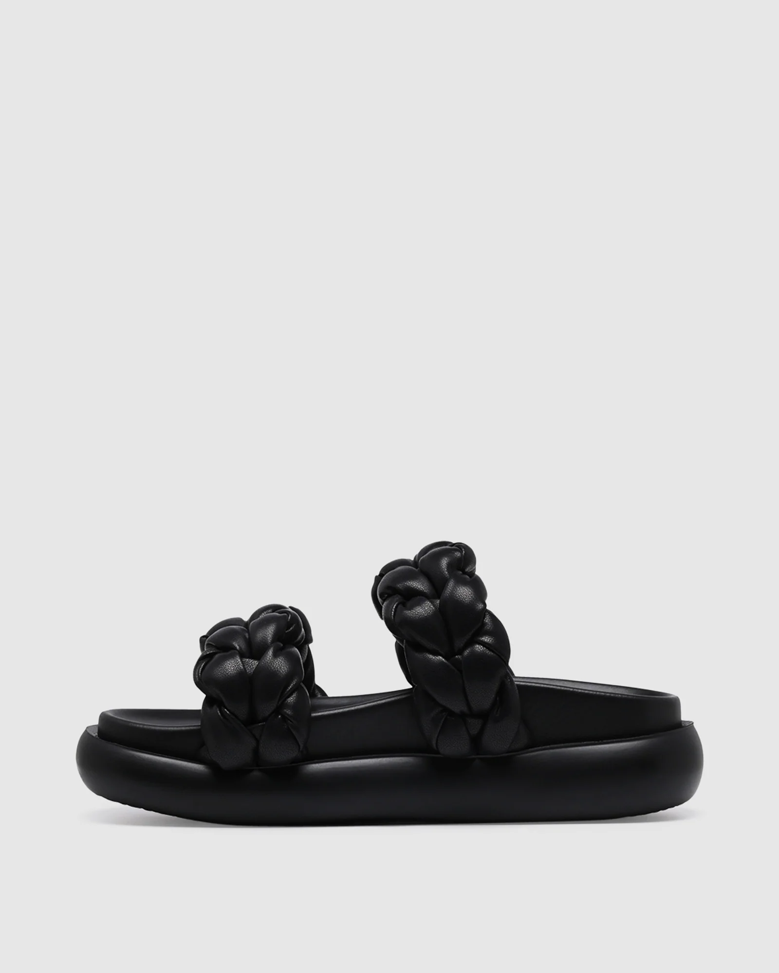 Vandal Sandals in Black - Image 2