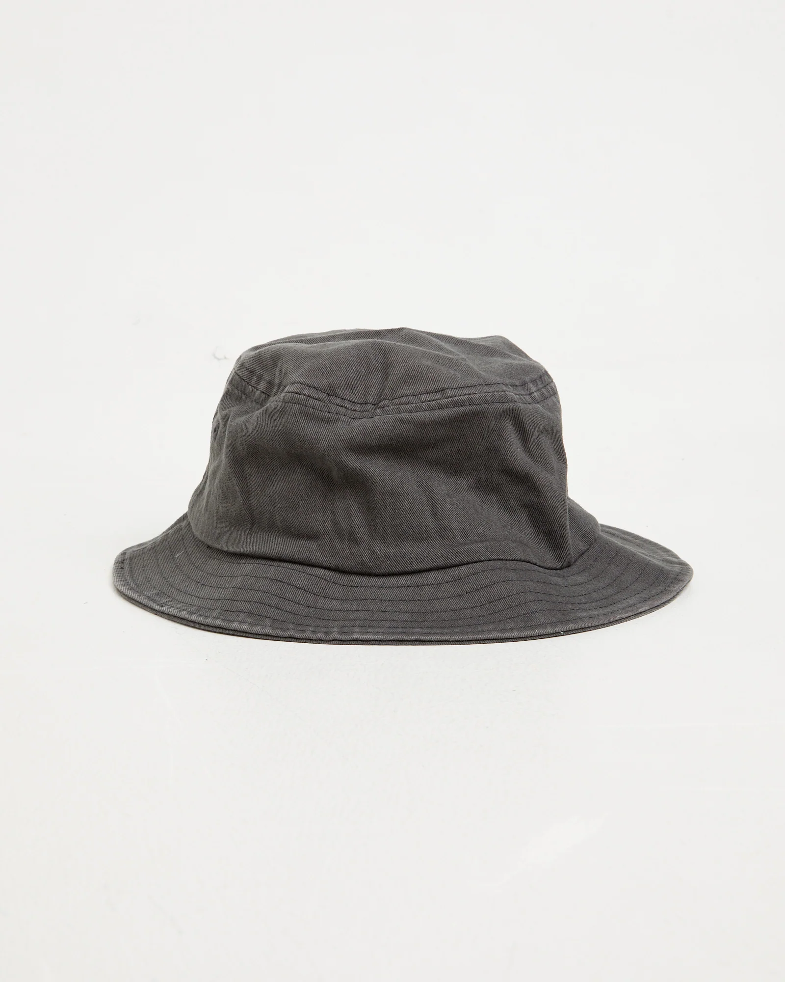 VB Cotton Twill Bucket Hat in Charcoal - Image 3