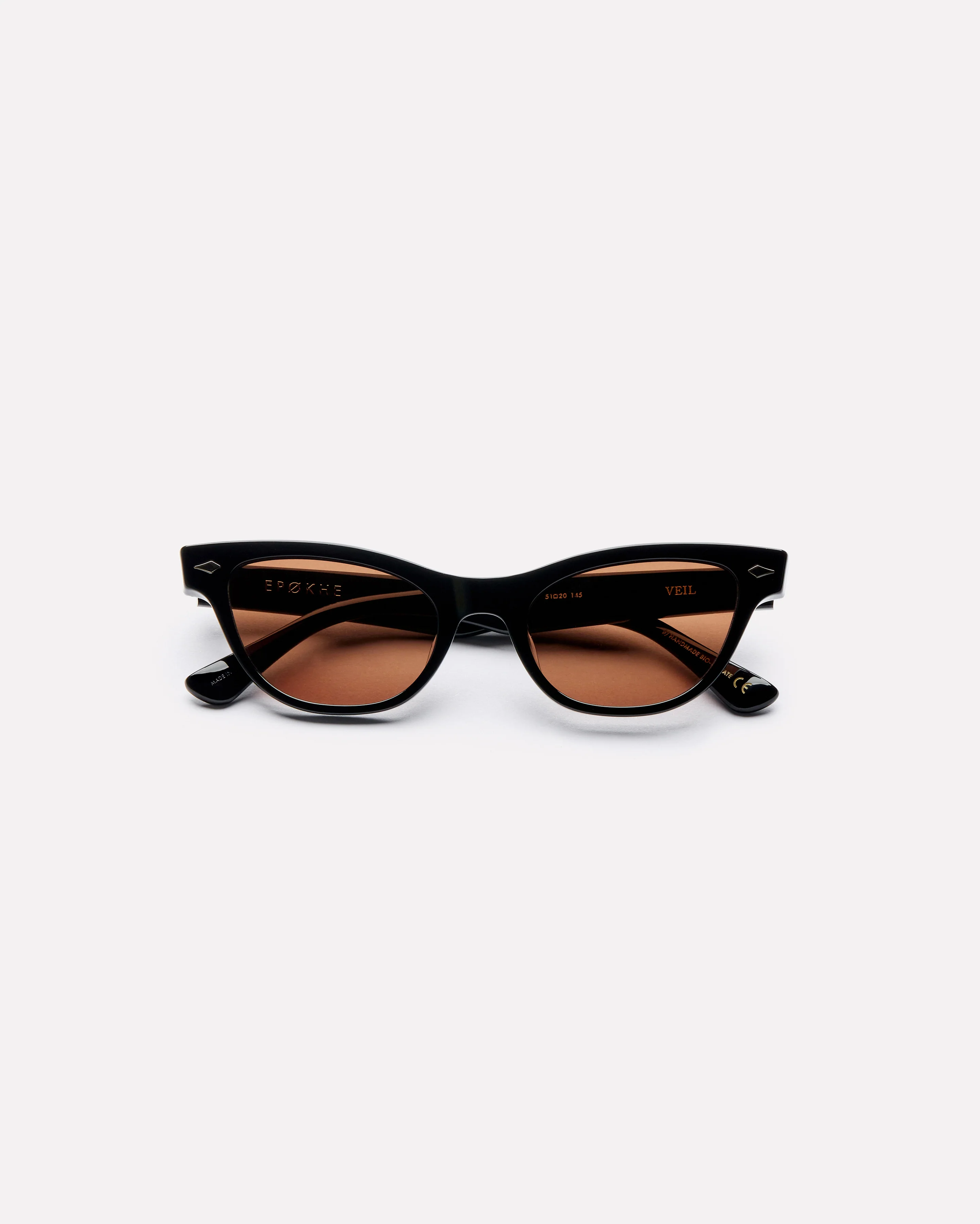 Veil Sunglasses in Black/Bronze - Image 2
