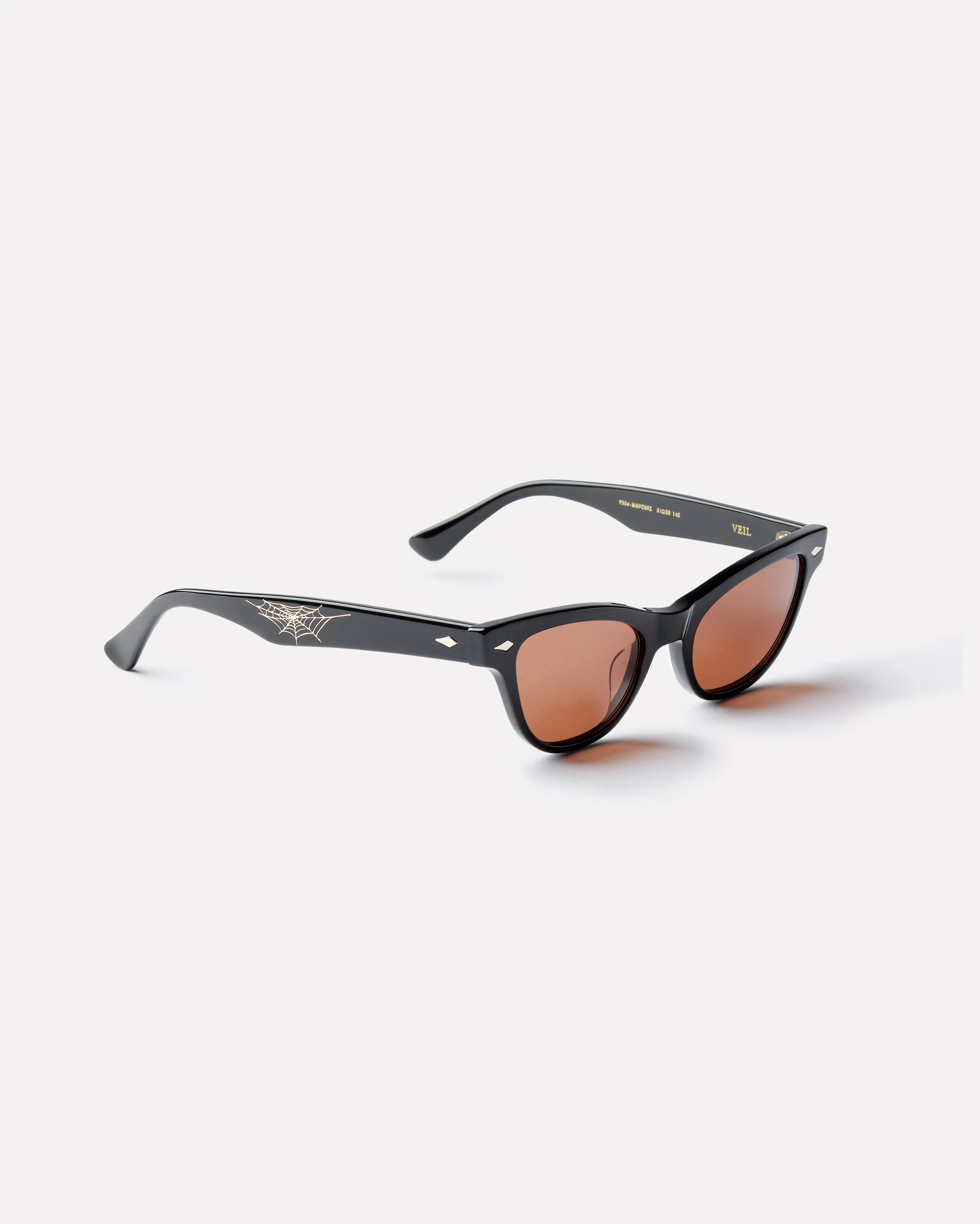 Veil Sunglasses in Black/Bronze - Image 3