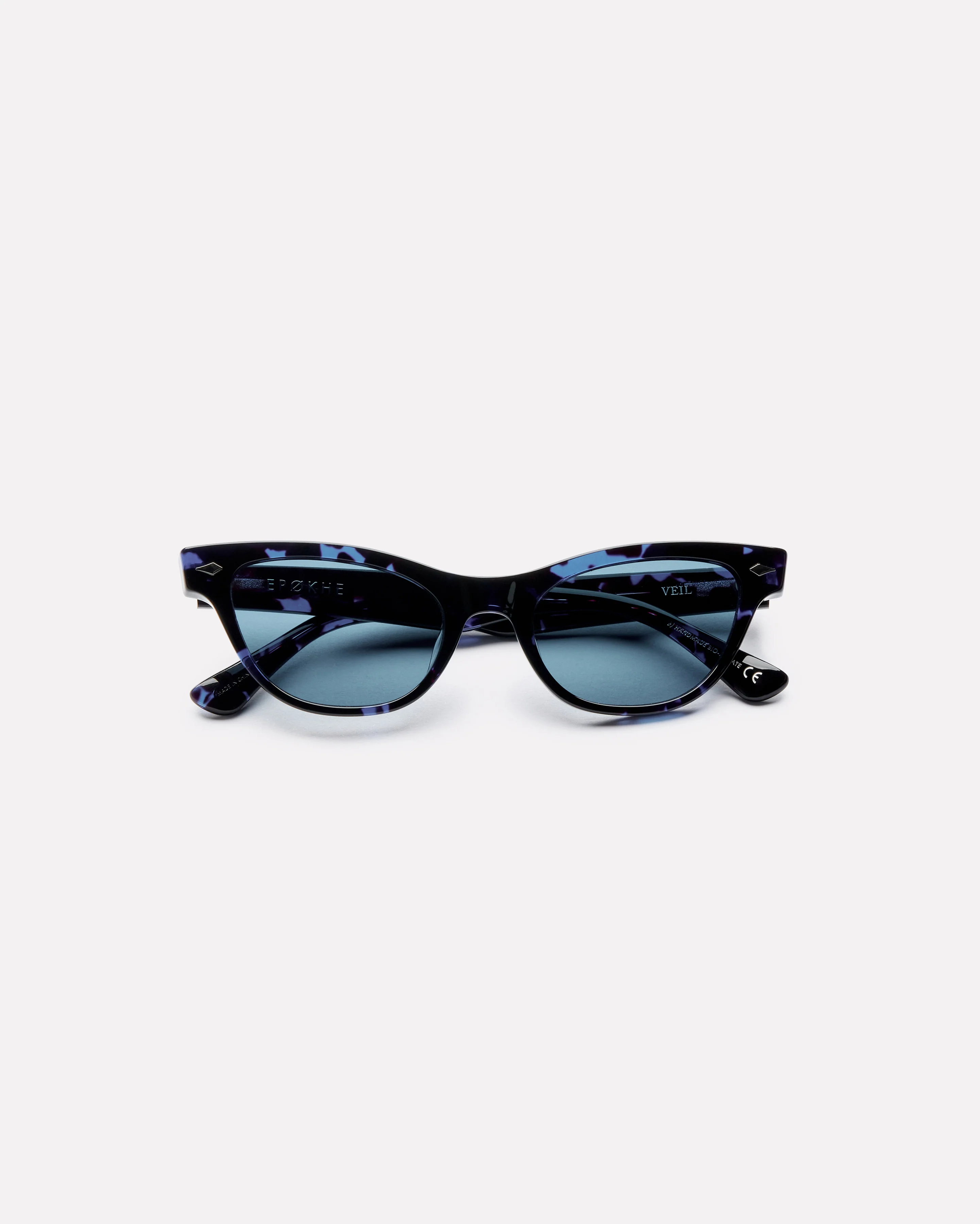 Veil Sunglasses in Blue Tortoise/Blue - Image 2