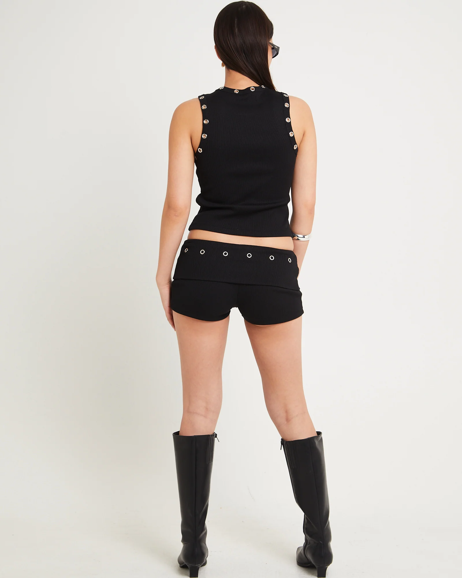 Vera Eyelet Shorts - Image 3