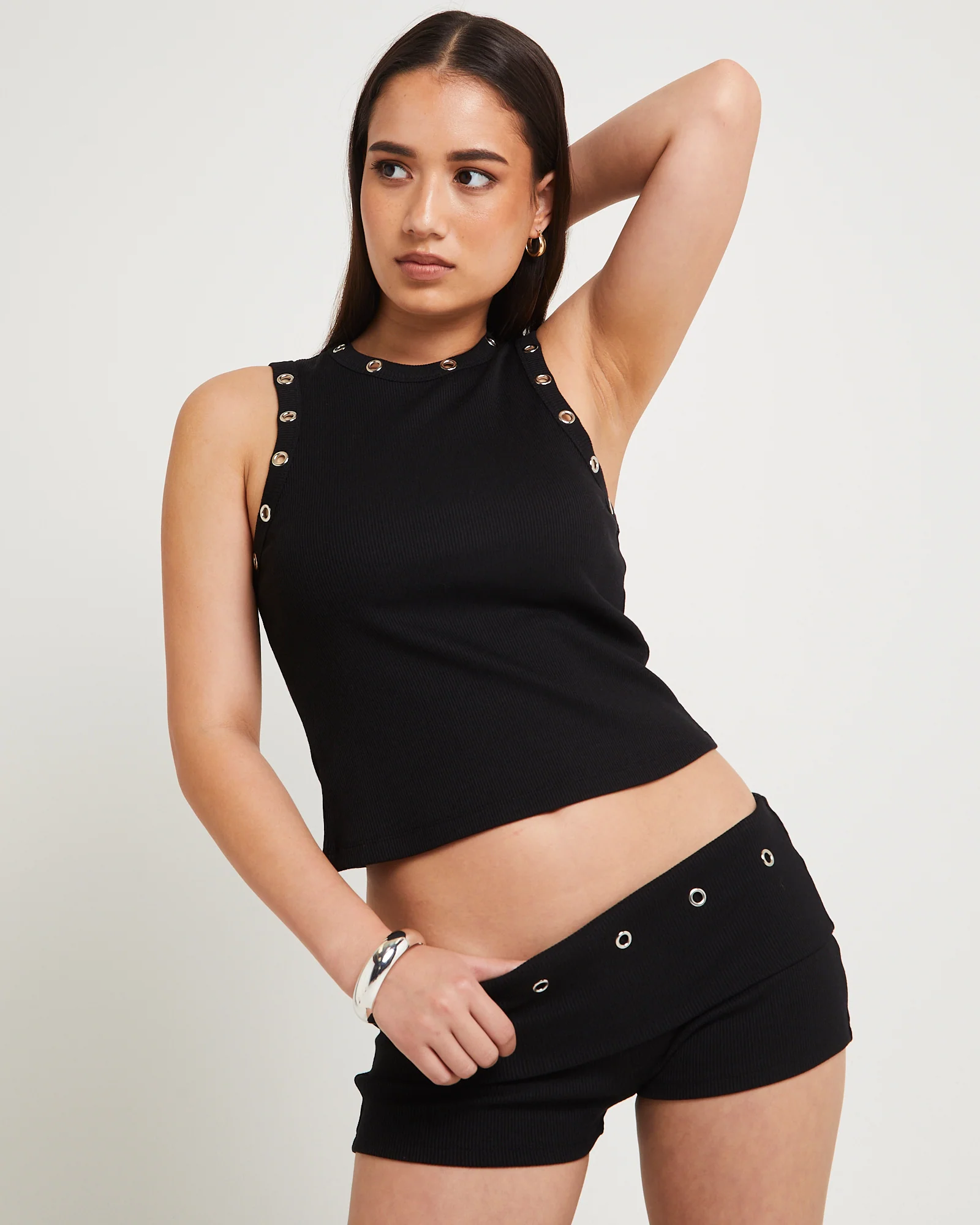 Vera Eyelet Tank Top - Image 5