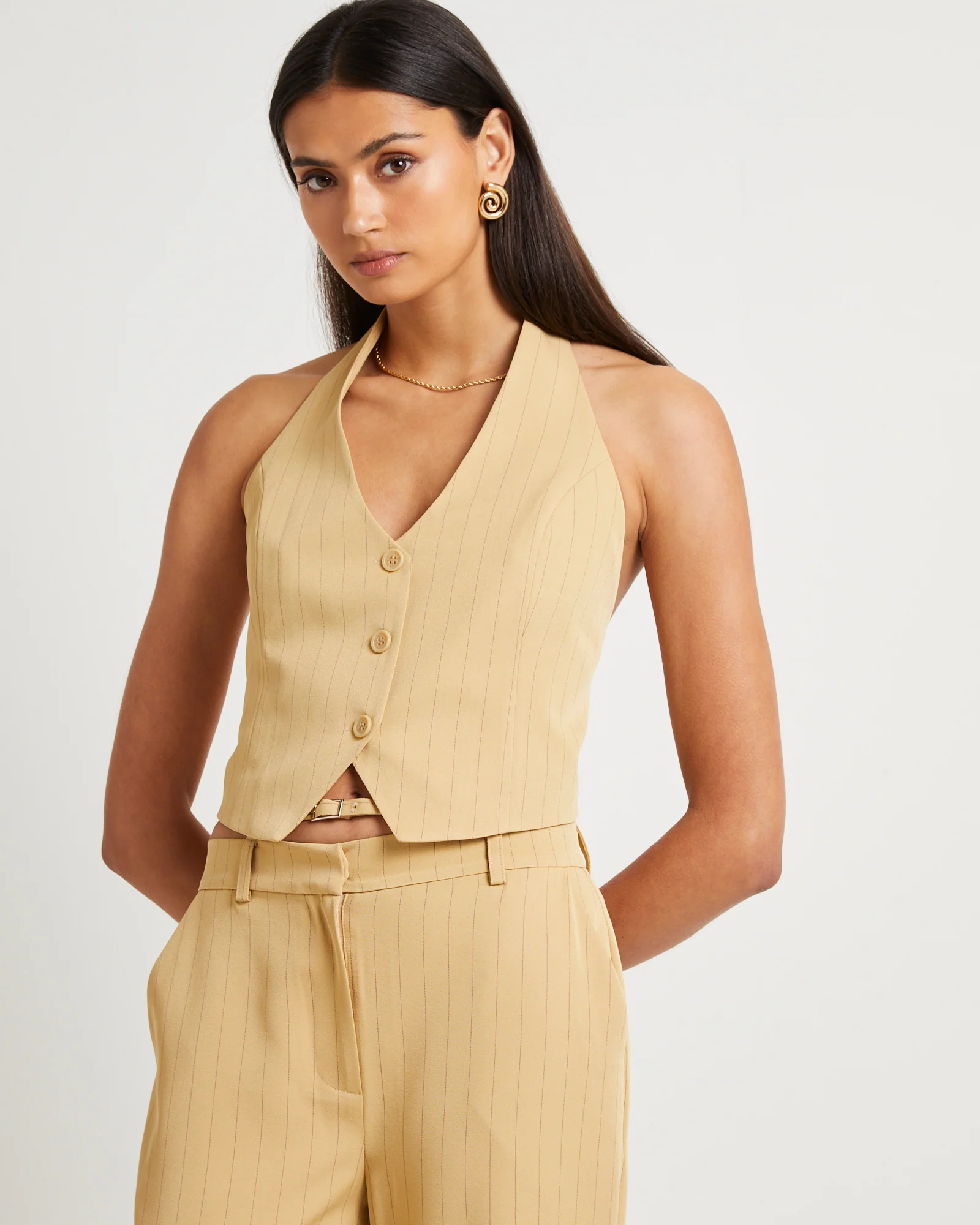 Vera Halter Tailored Vest - Image 5