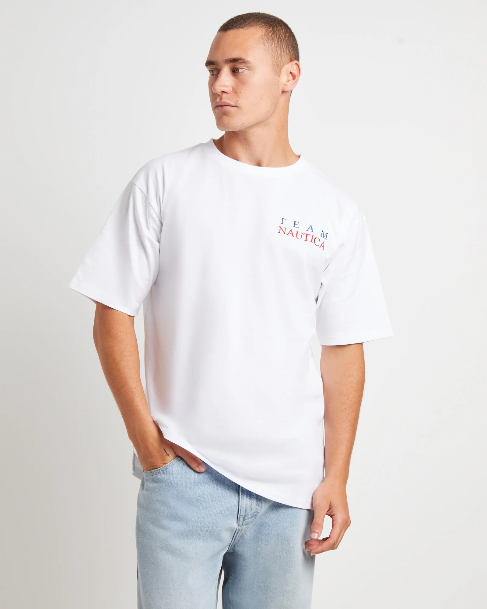 Verstappen Short Sleeve T-Shirt in White - Image 2