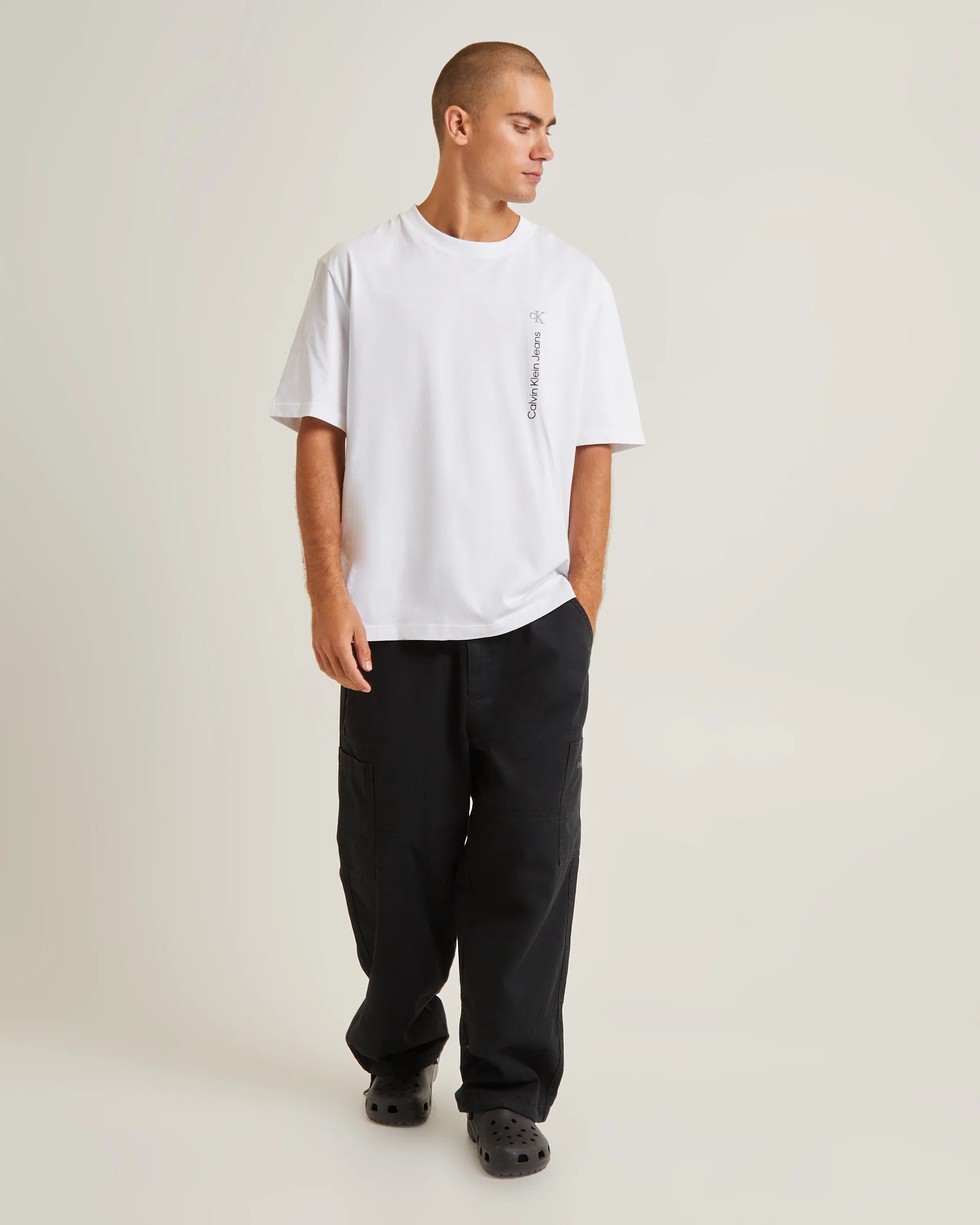 Vertical Institutional Short Sleeve T-Shirt - Image 3