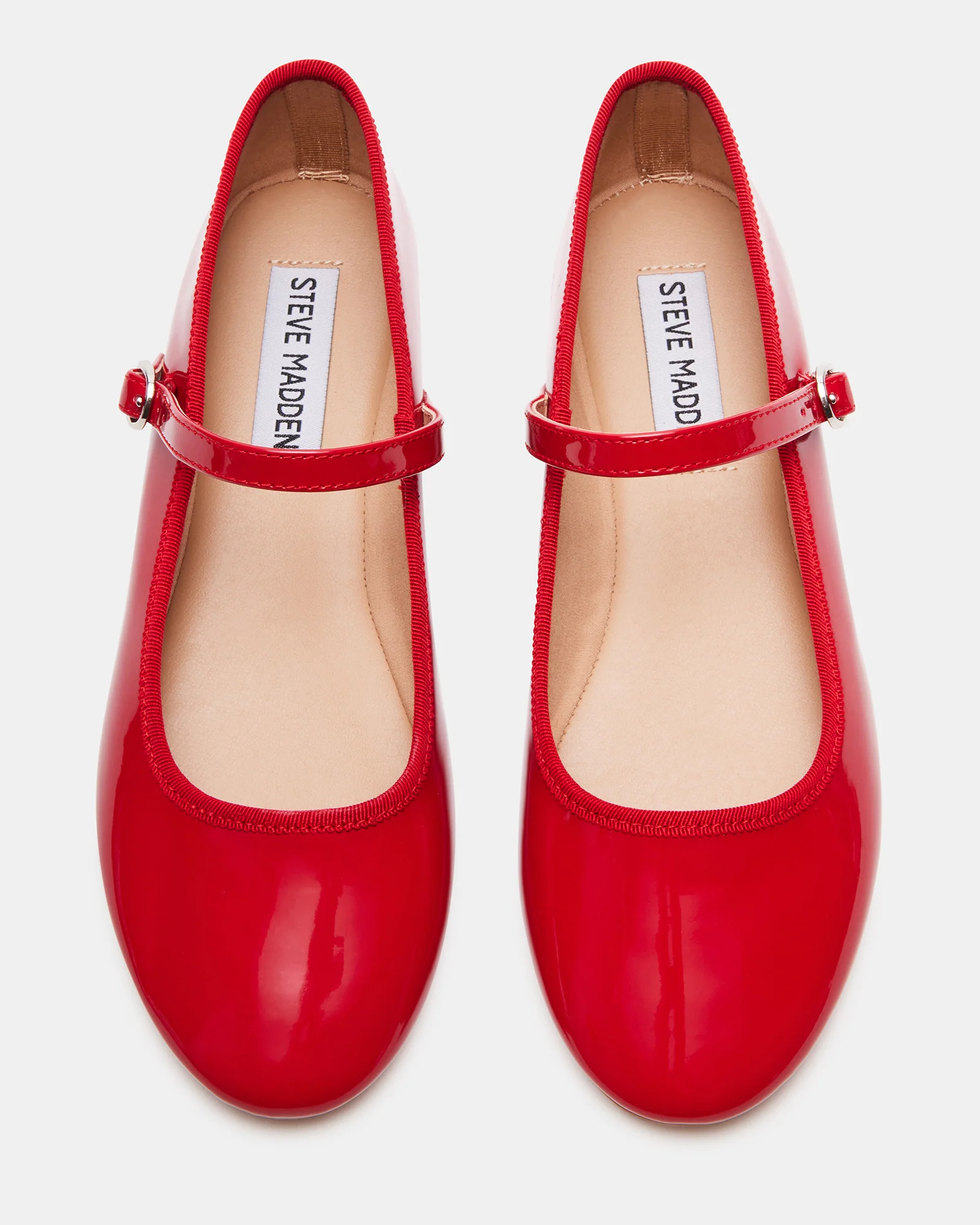 Vinetta Flats in Red Patent - Image 4