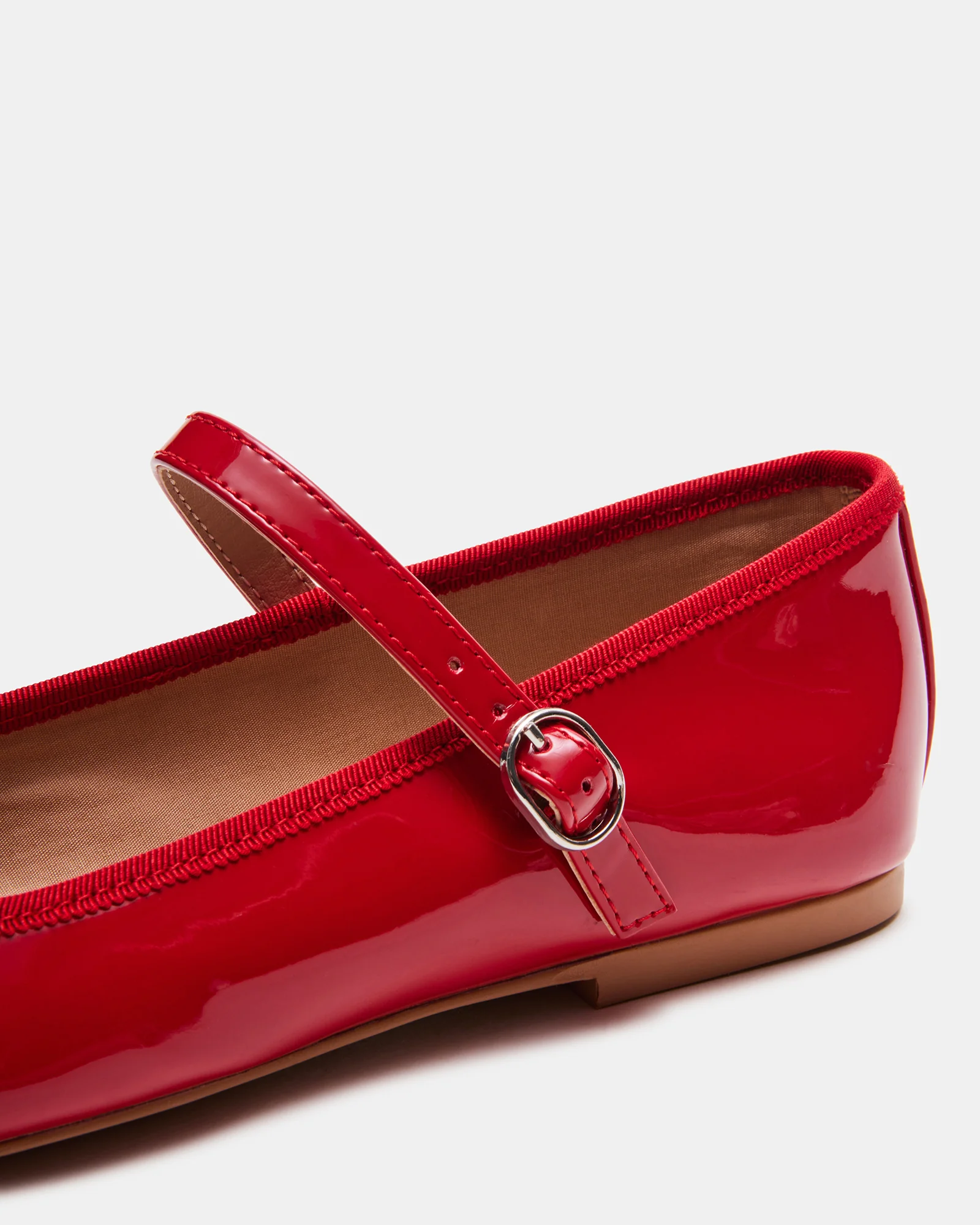Vinetta Flats in Red Patent - Image 5