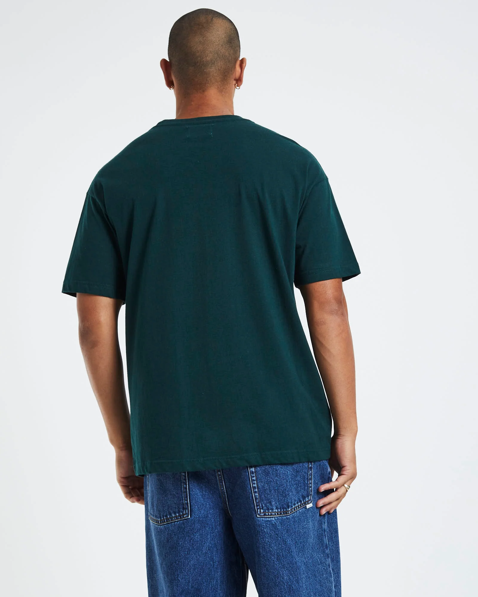 Vintage Band T-Shirt Bottle Green - Image 2