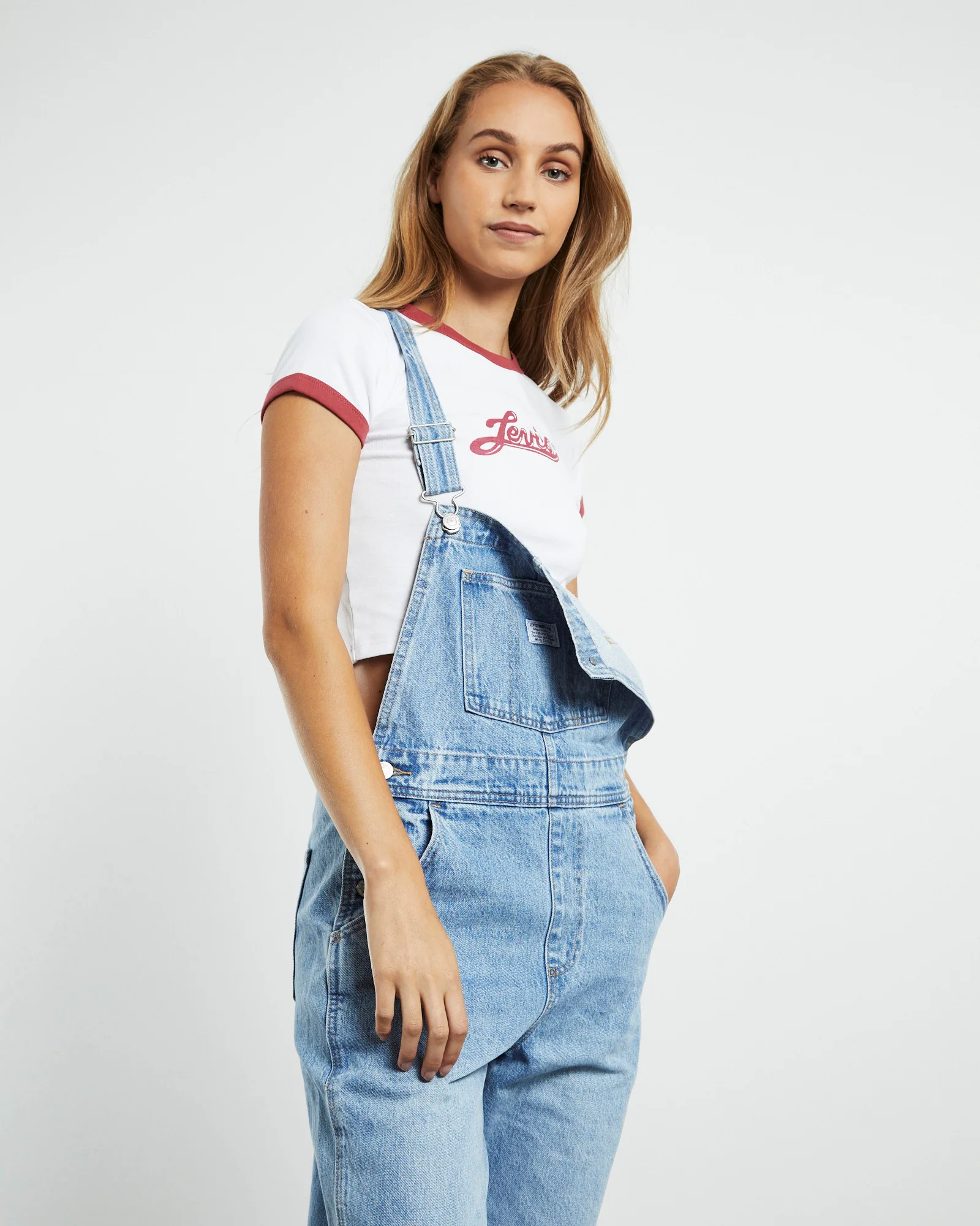 Vintage Overalls What A Delight Blue - Image 5
