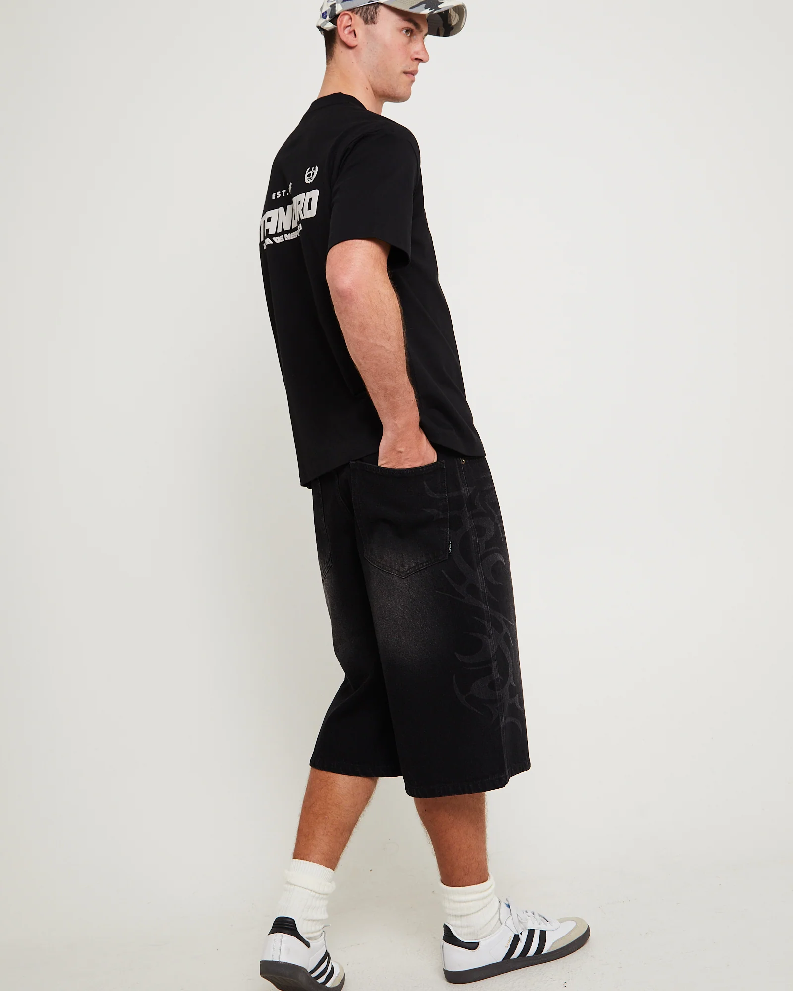 Visions Baggy Y2K Jorts - Image 2