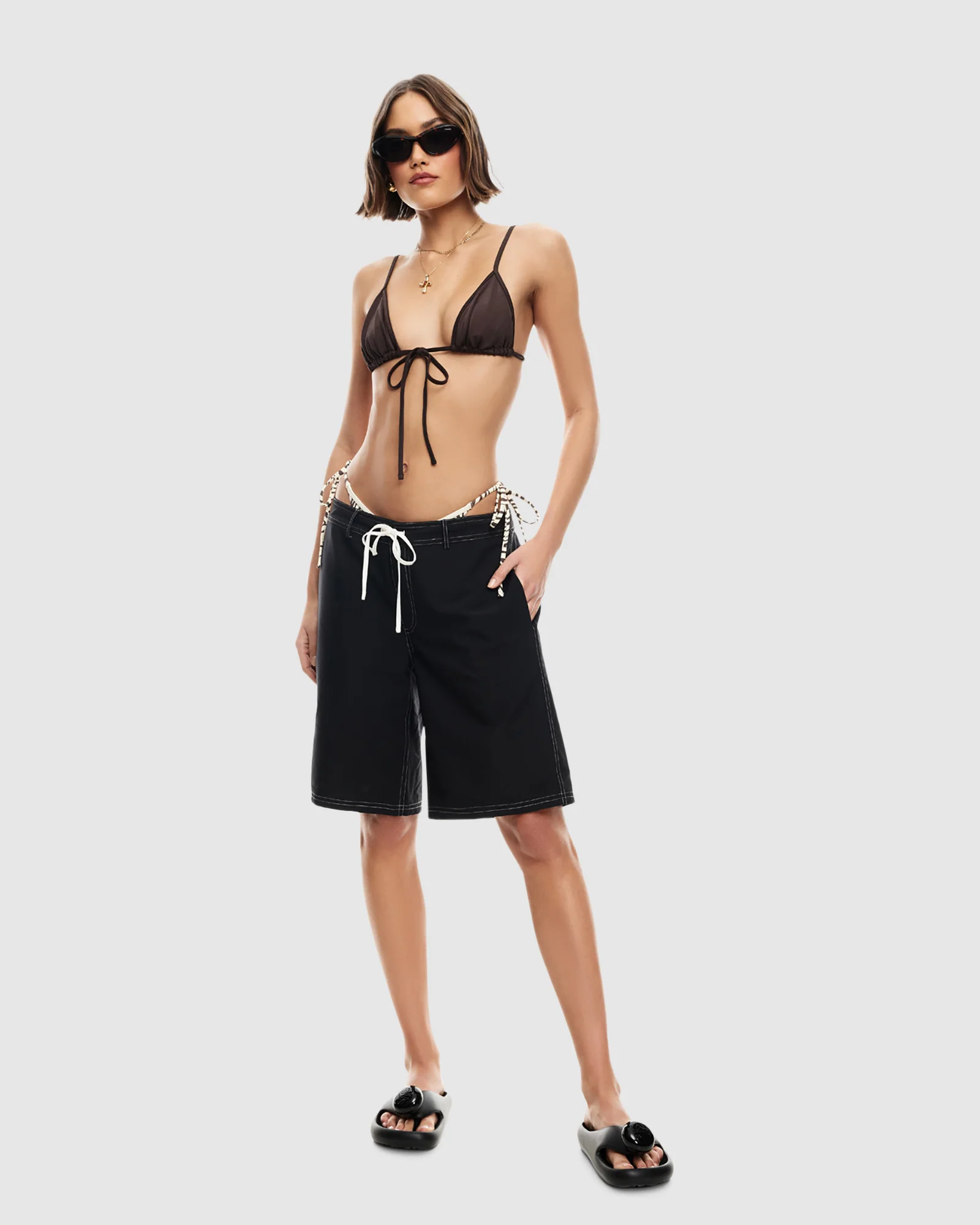 Vogue Contrast Shorts - Image 3