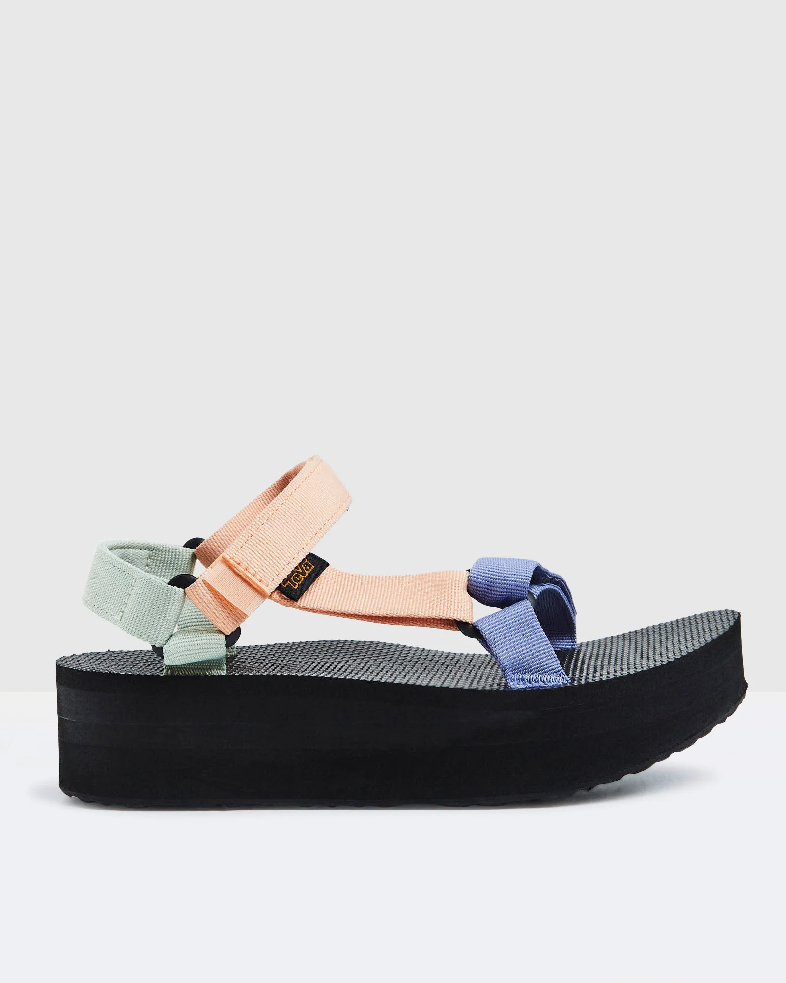 W Flatform Universal Sandals Sherbet Multi - Image 2