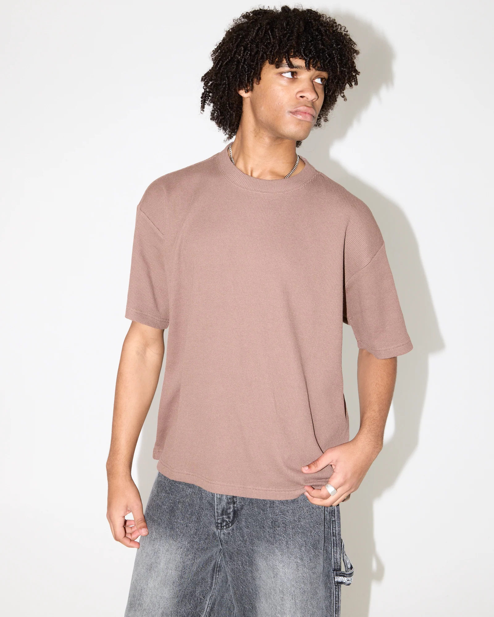 Waffle Crop T-Shirt - Image 2