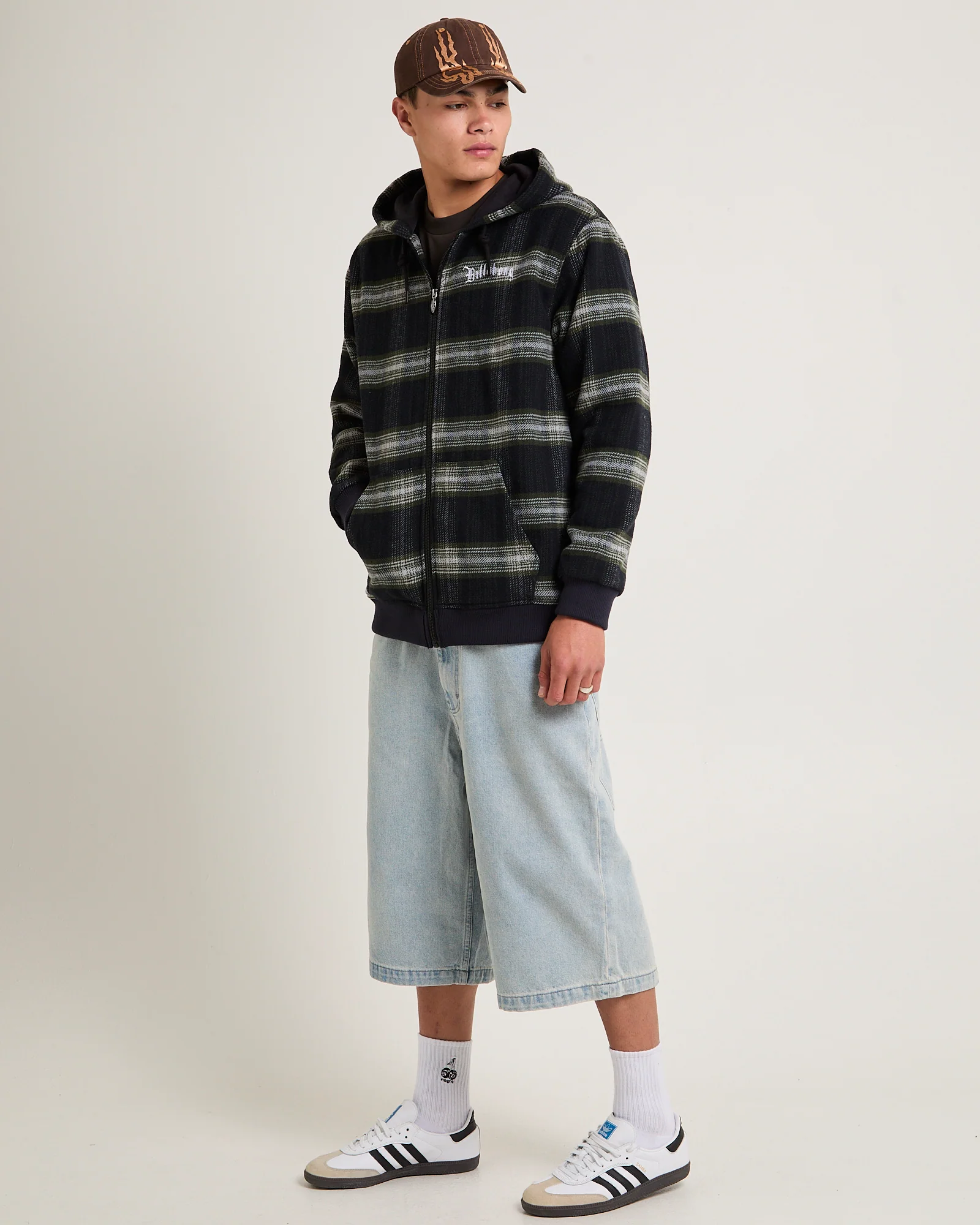Warped Zip Up Jacket - Image 4