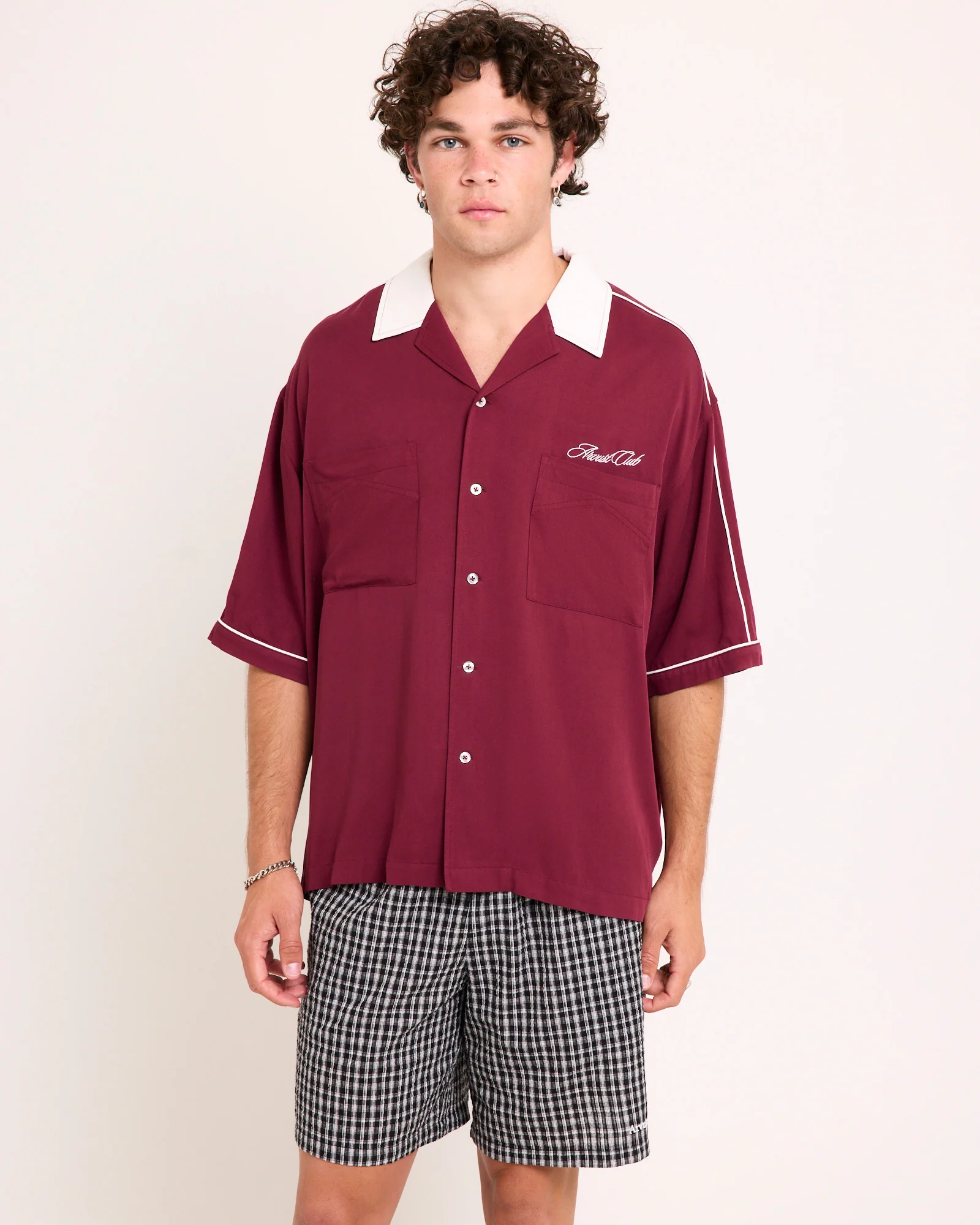 Webber Short Sleeve Bowling Shirt - Image 3