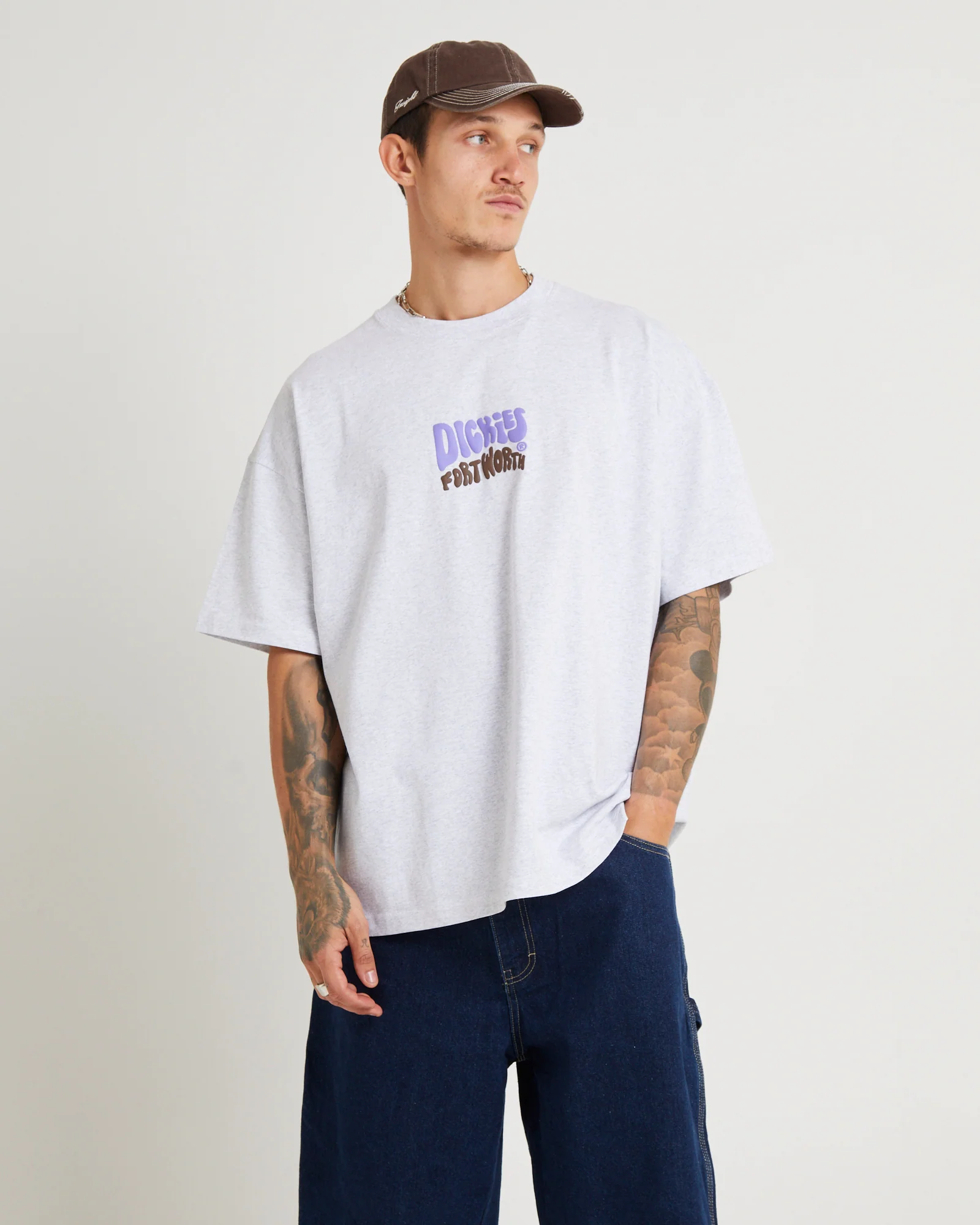 Well Done 330 T-Shirt Ash Grey - Image 2