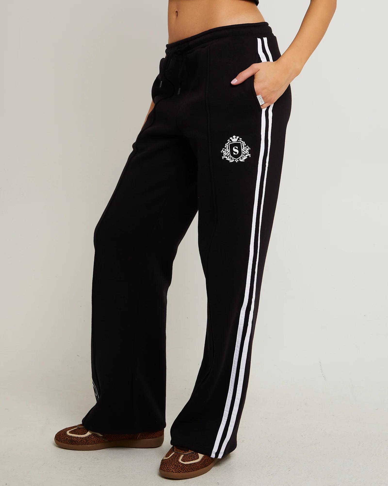 Subtitled Wellness Club Baggy Trackpants - Image 3