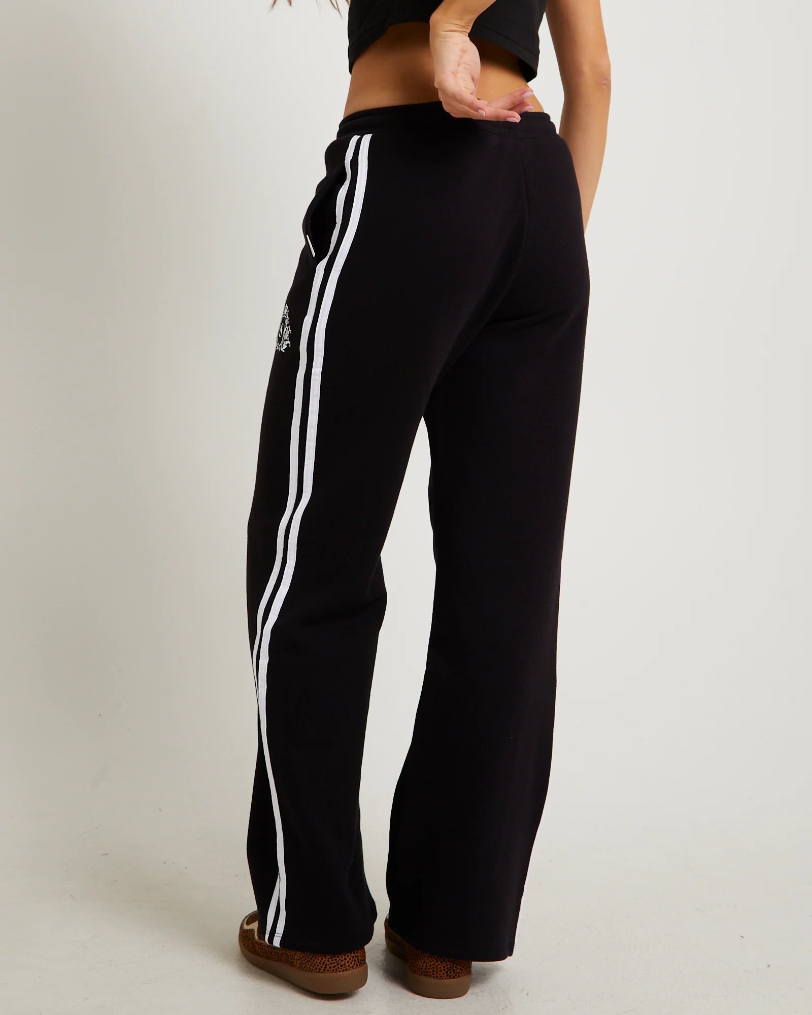 Subtitled Wellness Club Baggy Trackpants - Image 4