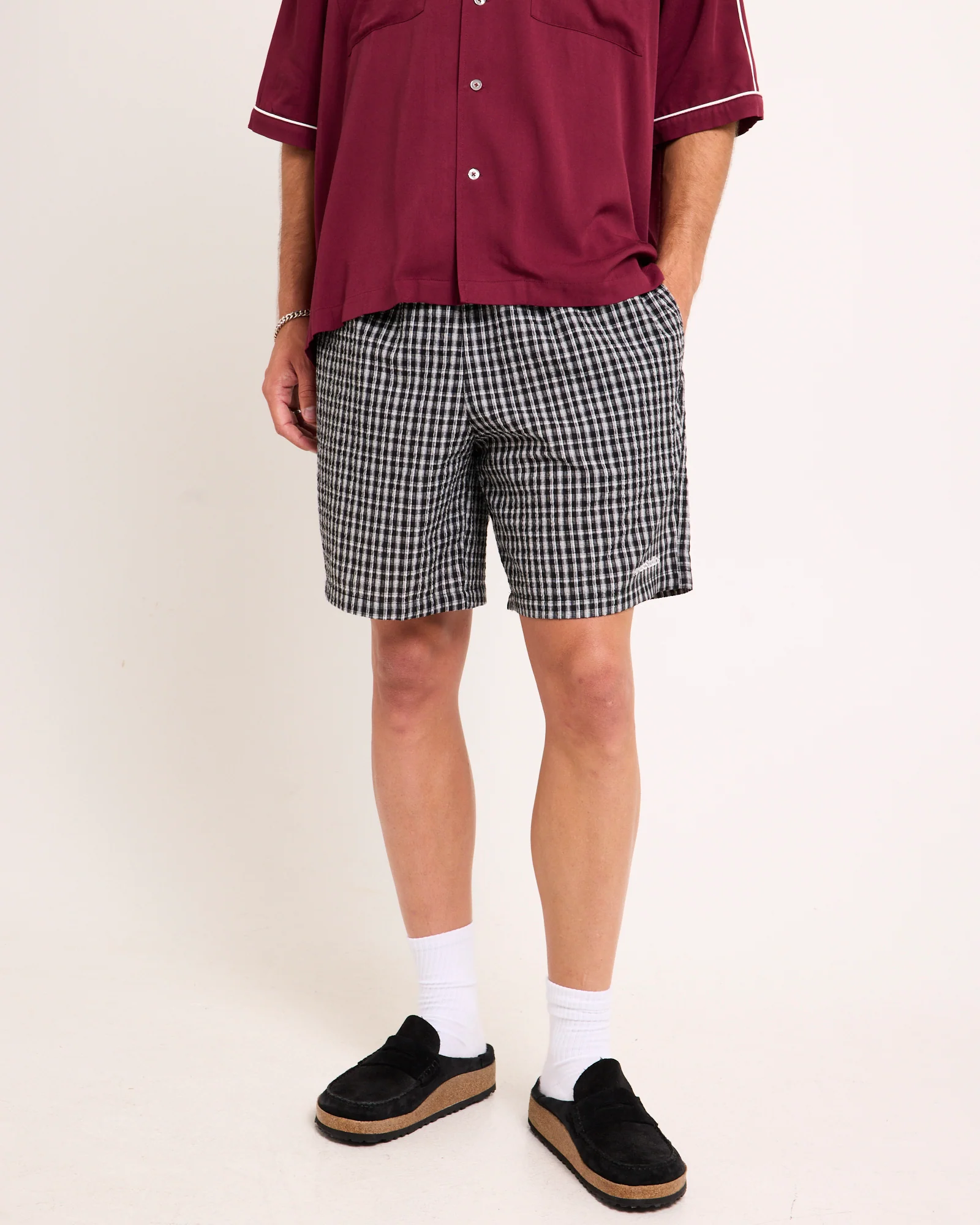 Welty Check Shorts - Image 3