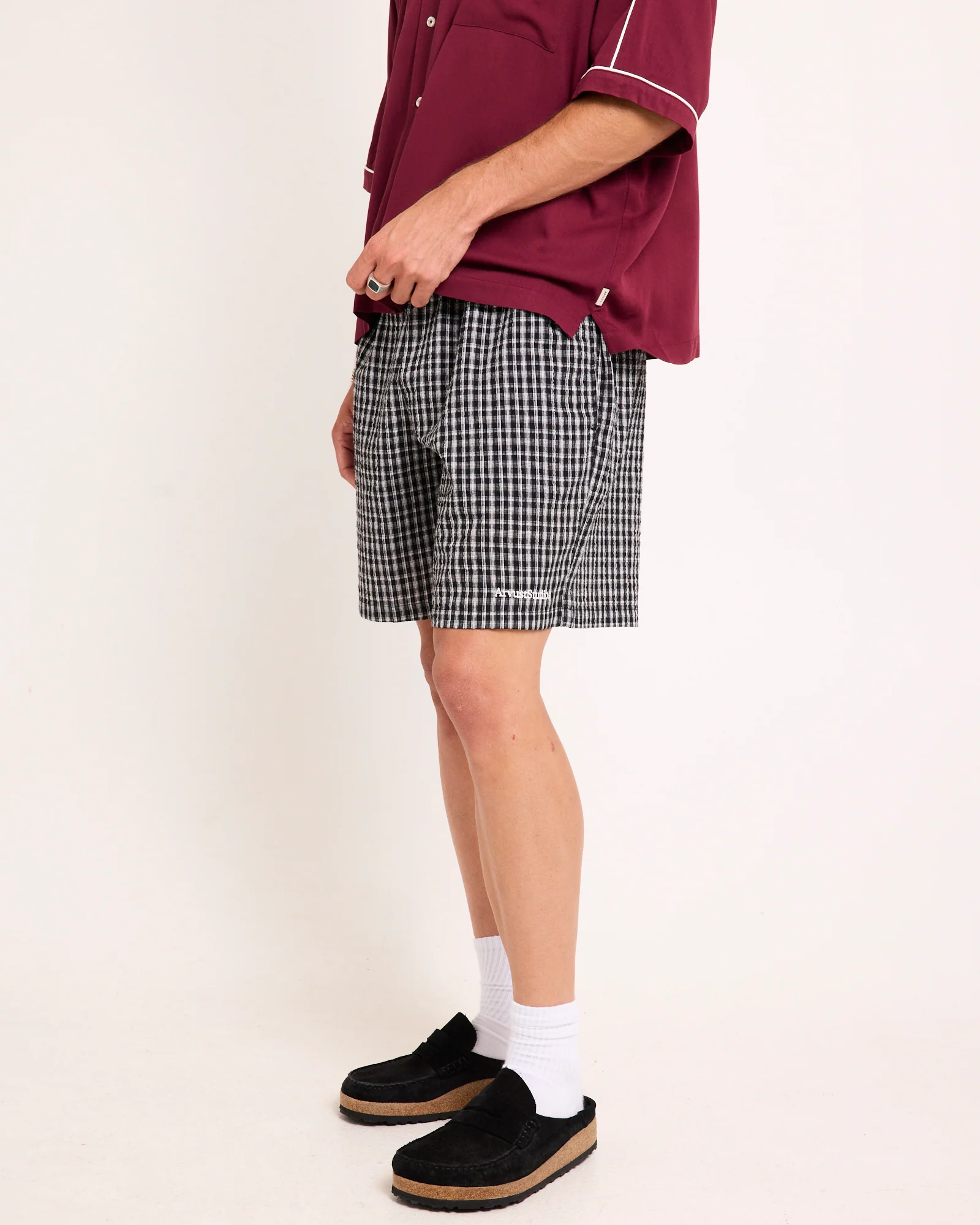 Welty Check Shorts - Image 4