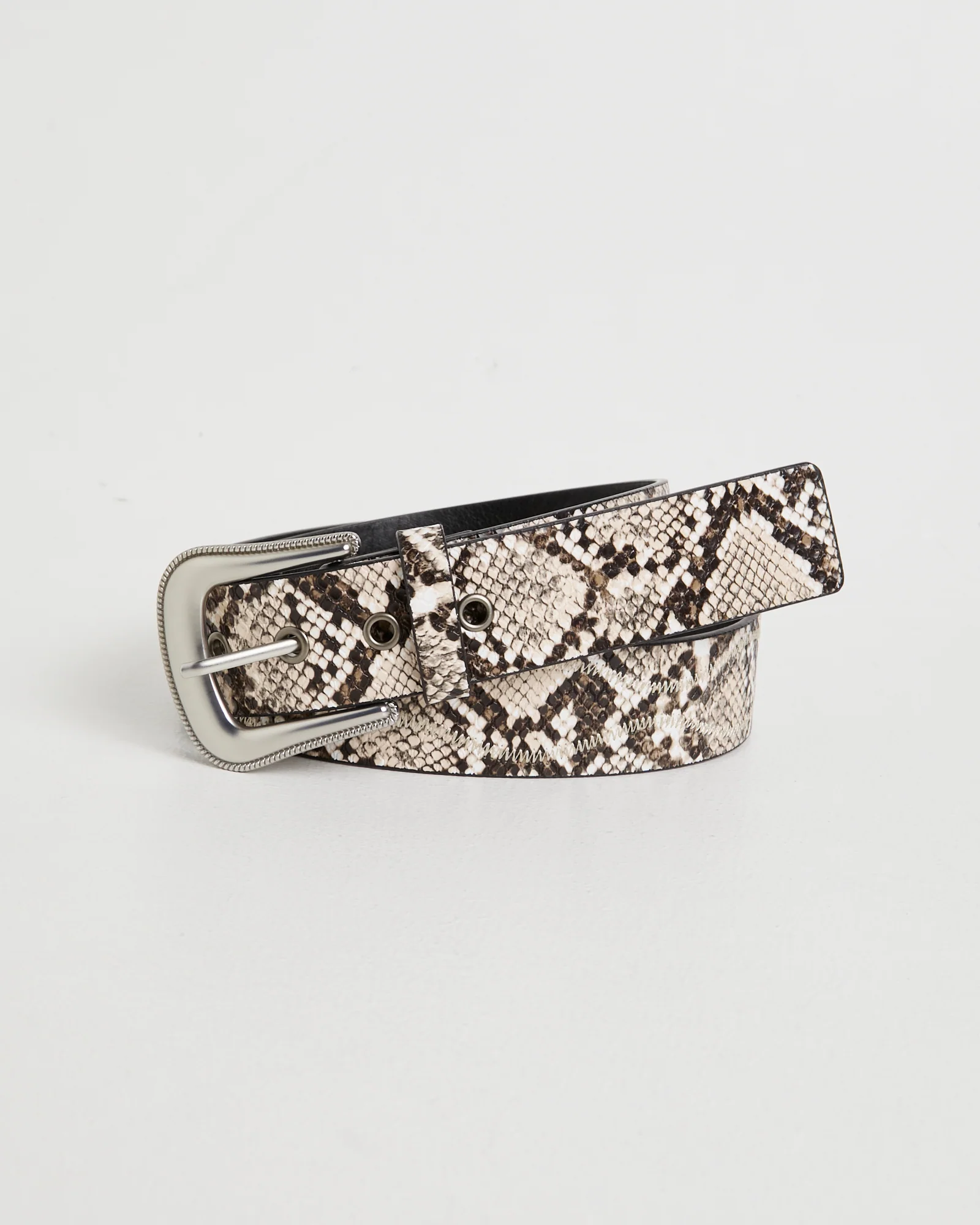 Western Snake Skin Belt - Image 3