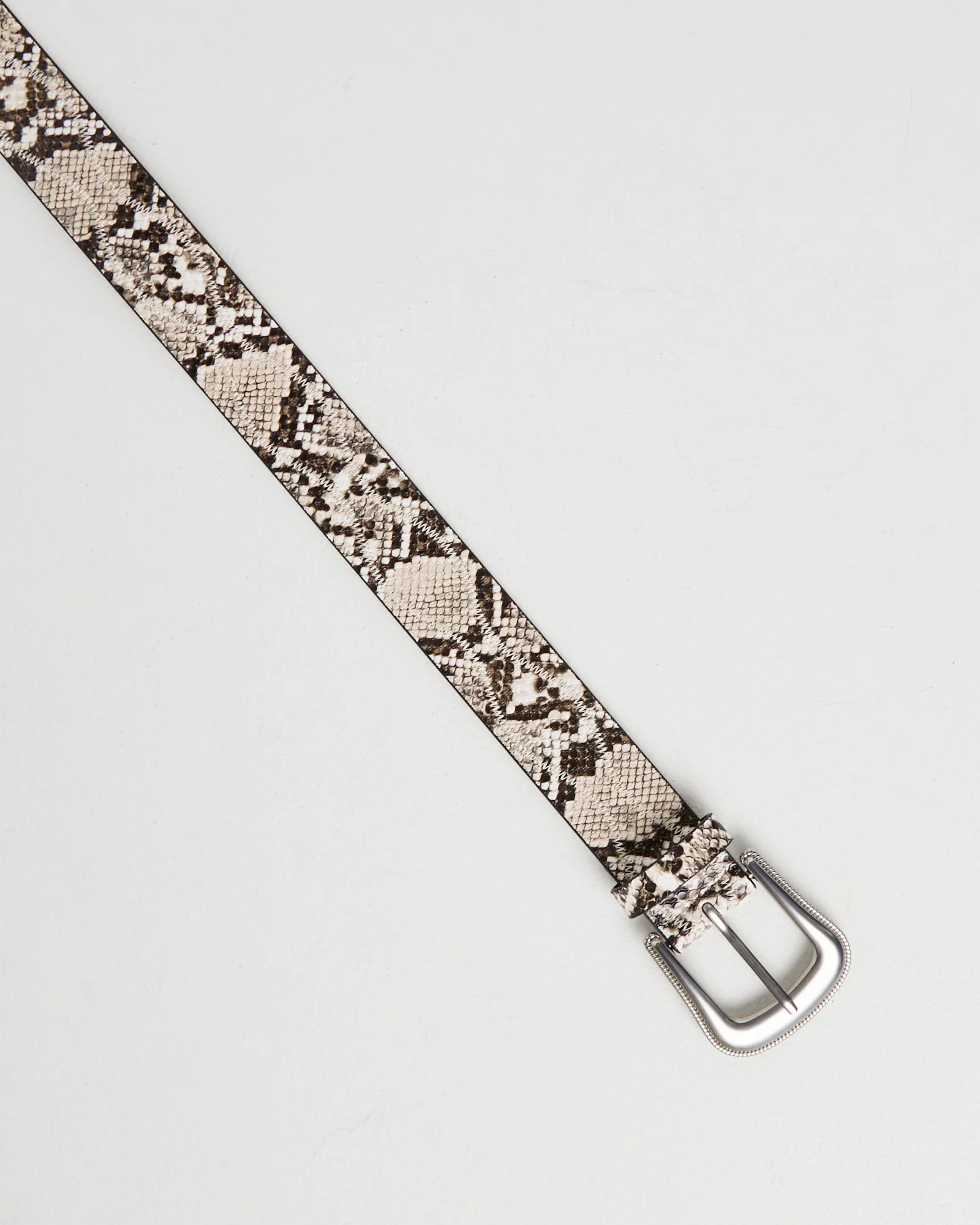 Western Snake Skin Belt - Image 4