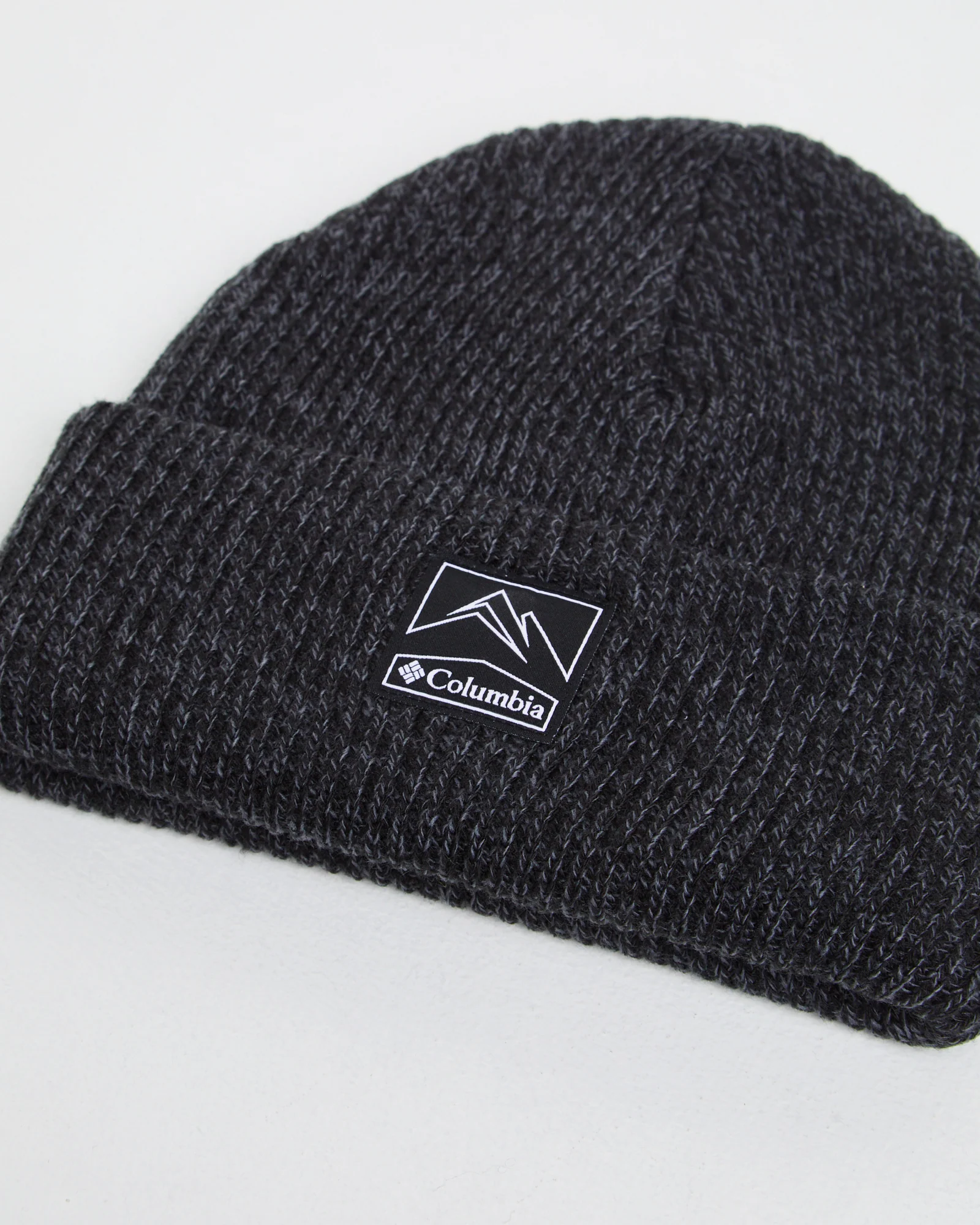 Whirlibird Cuffed Beanie Black Graphite Marled - Image 3