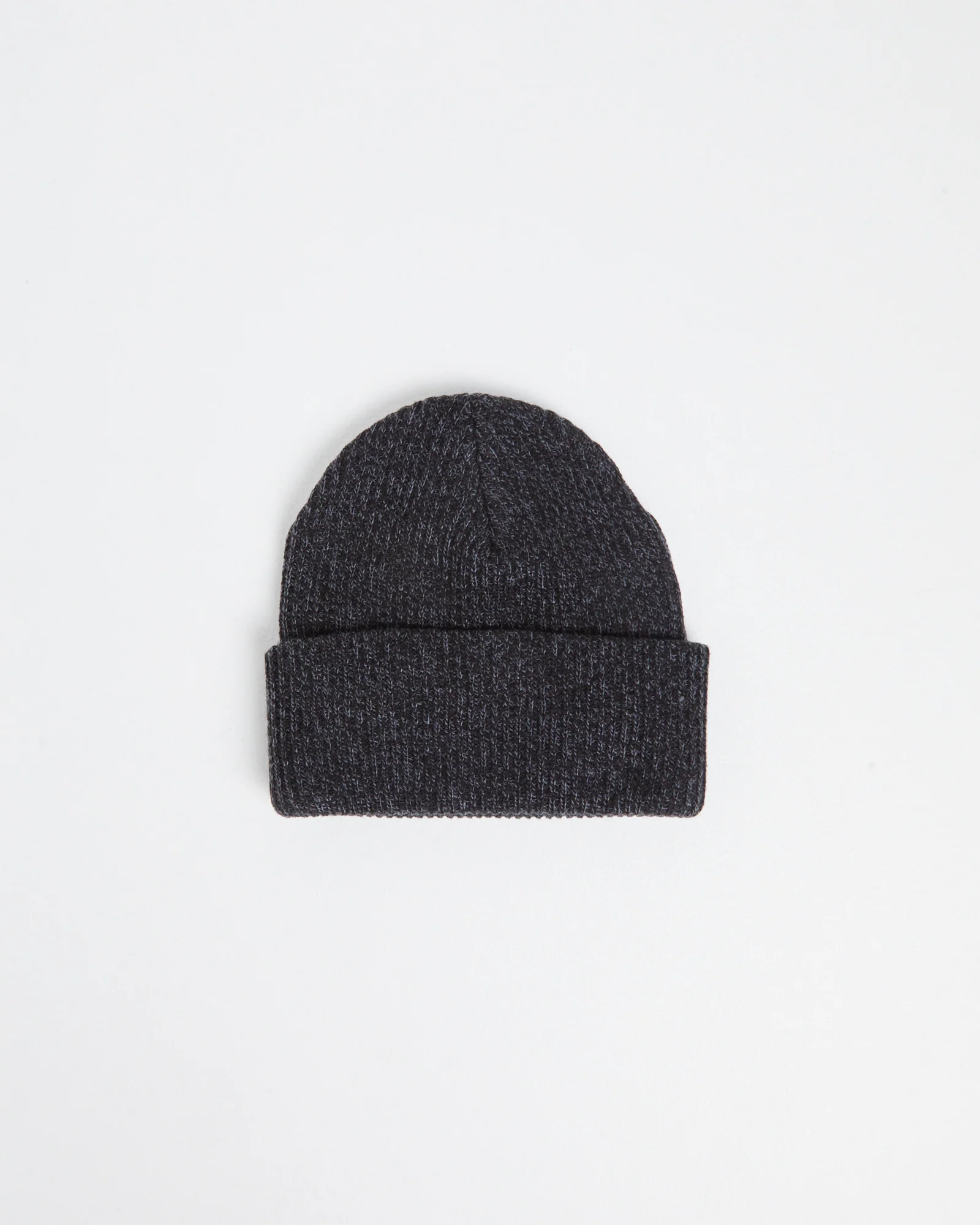 Whirlibird Cuffed Beanie Black Graphite Marled - Image 4