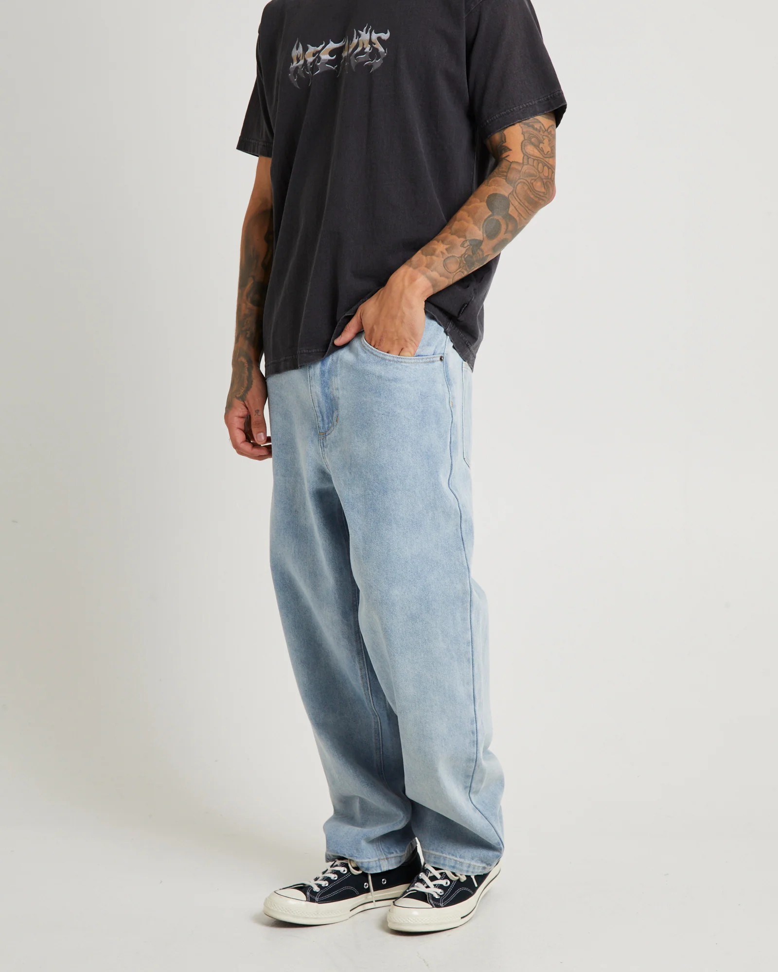 Wide Boy Denim Jeans - Image 4