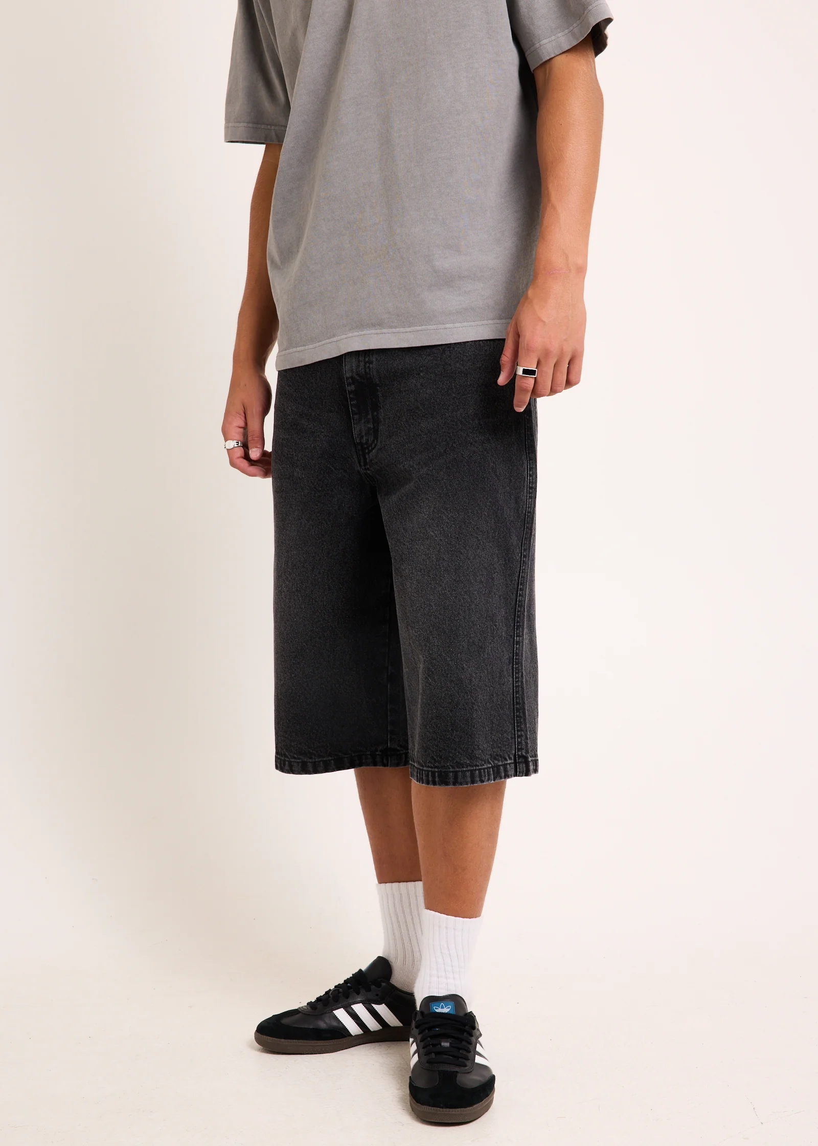Wide Boy Denim Jorts - Image 4