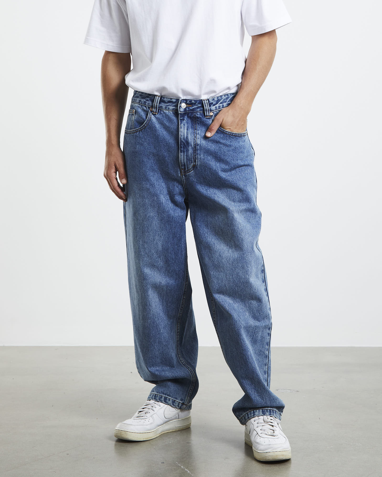 Wide Boy Jeans Salty Blue - Image 5