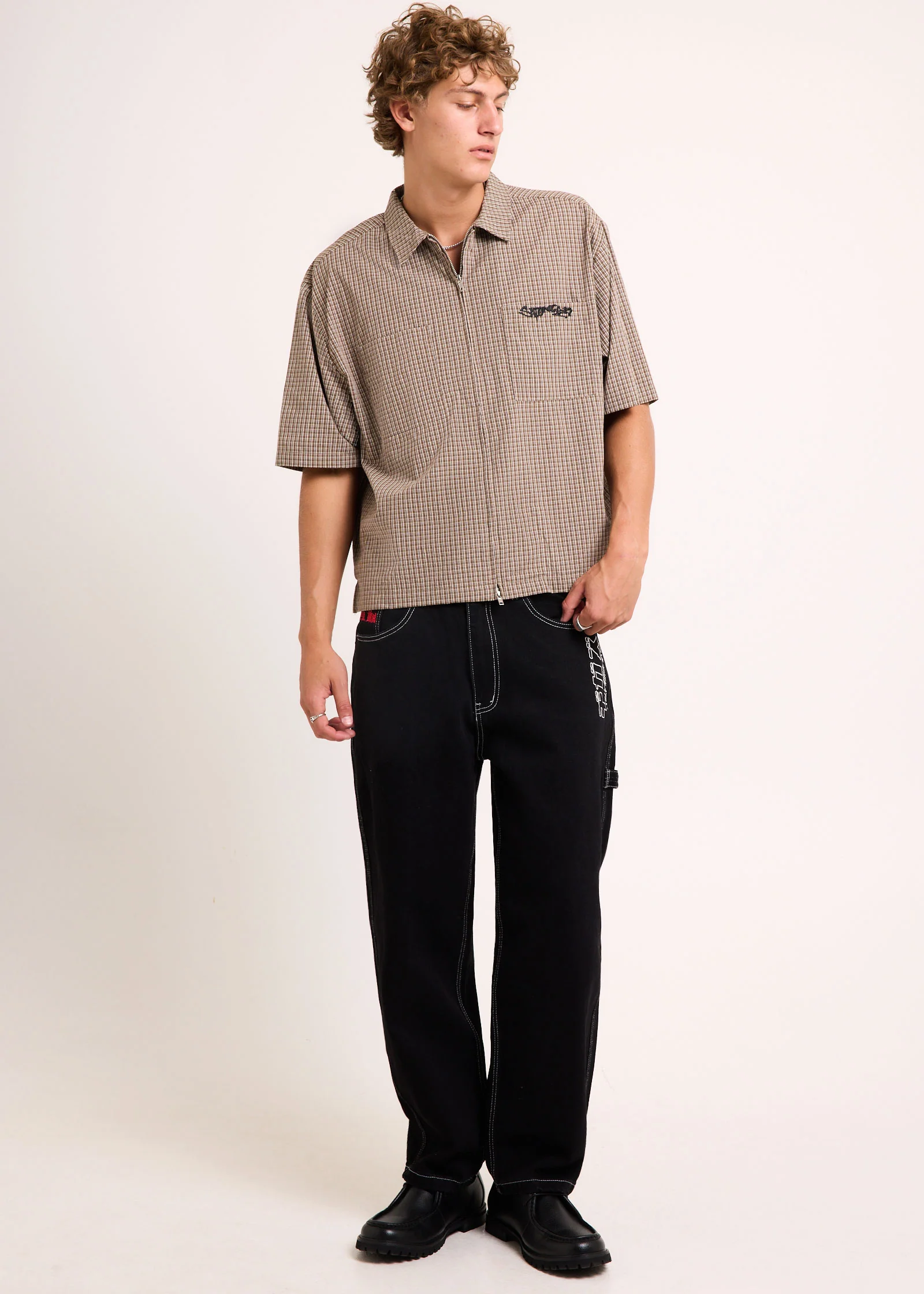 Wilson Short Sleeve Zip Shirt - Image 4