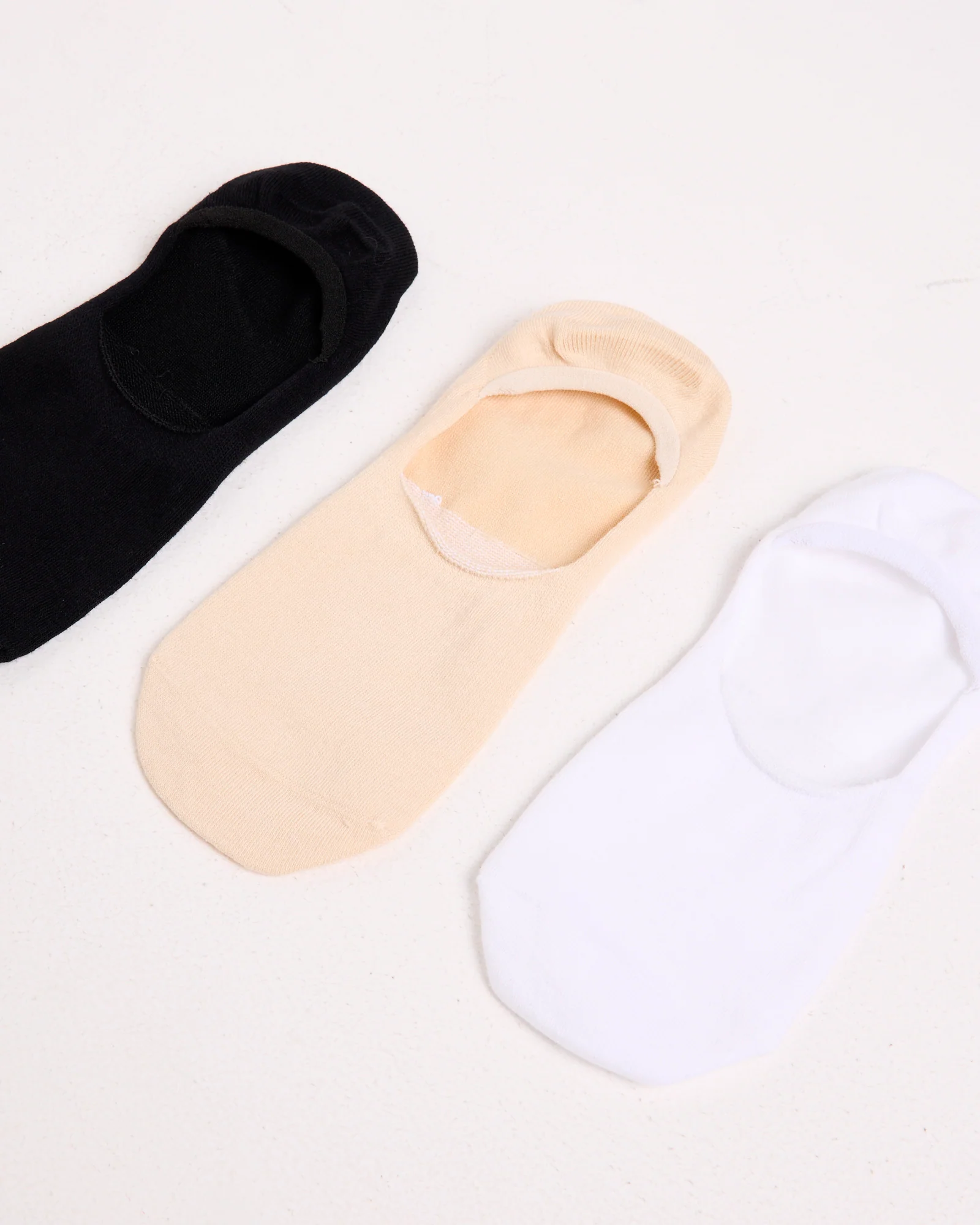 Womens Invisible Socks 3 Pack - Image 2