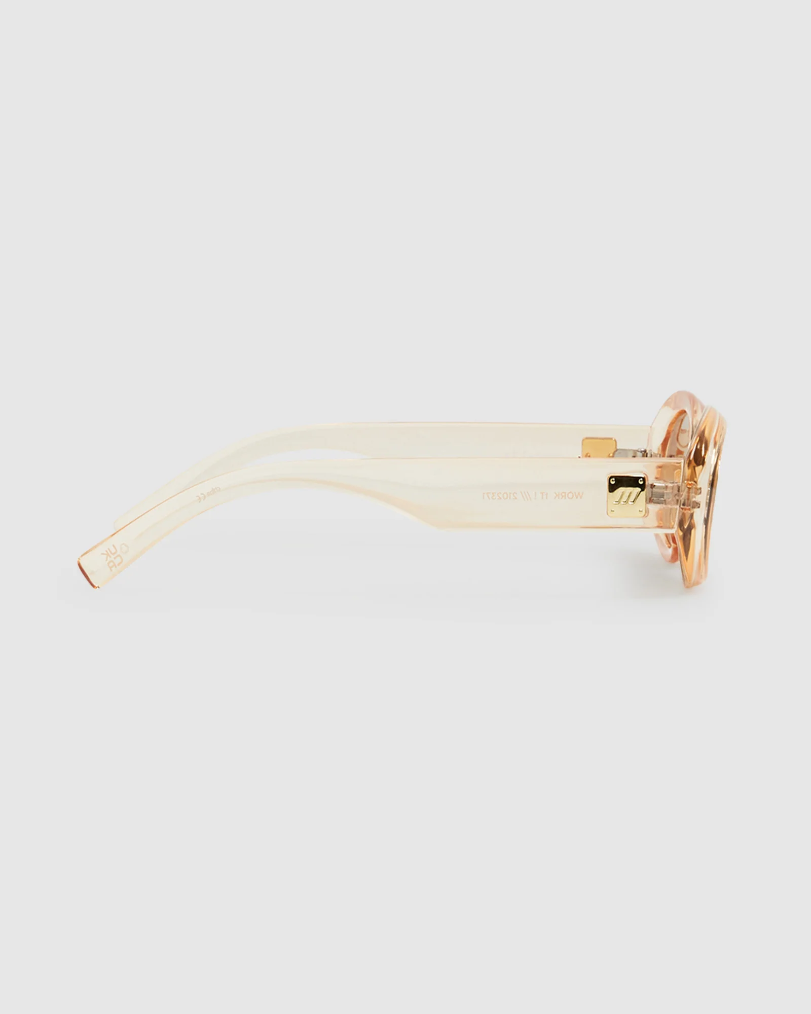 Work It! Sunglasses Nougat Tan - Image 4